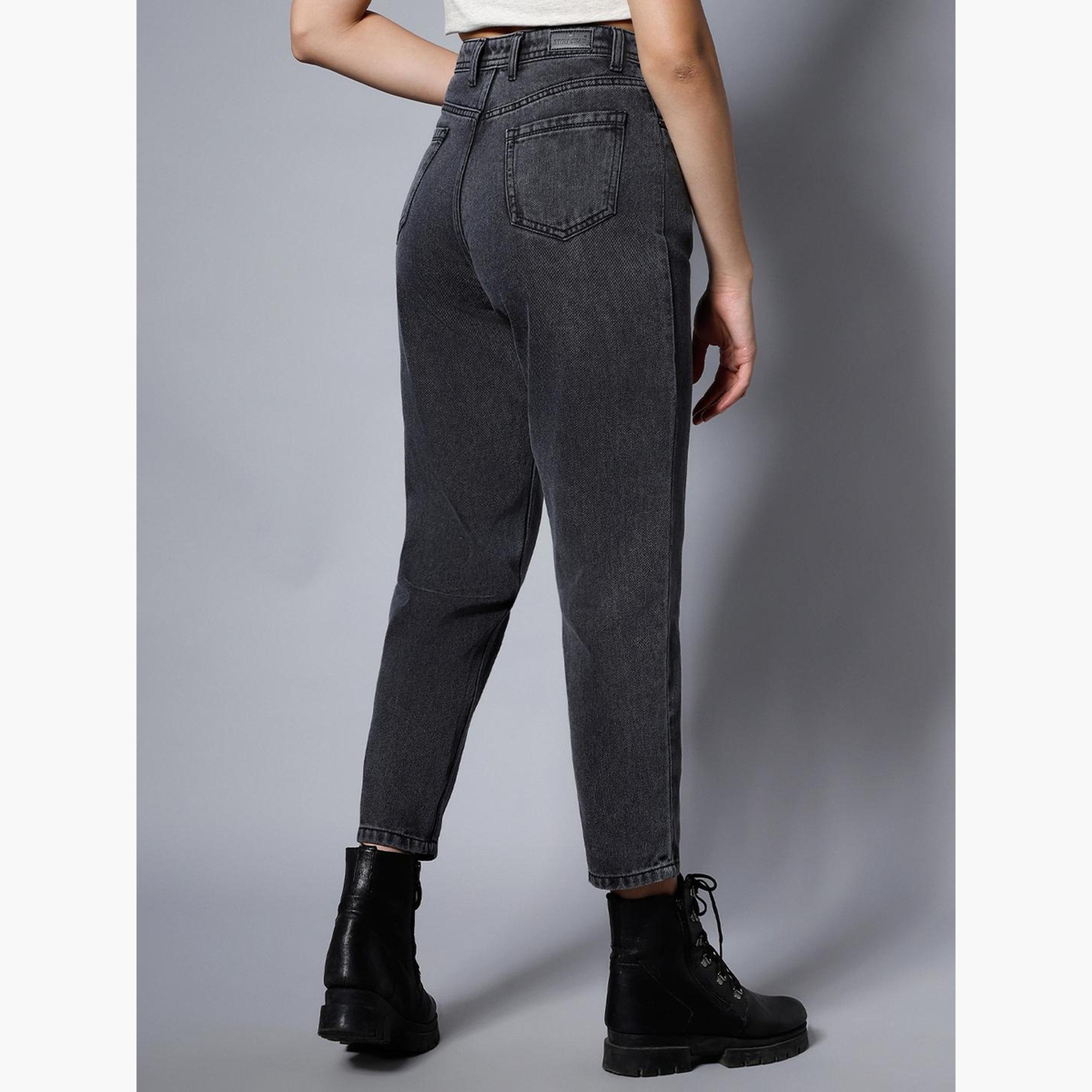 High Star Women High Rise Mom Fit Jeans-women-clothing-bottoms-jeans-image-4