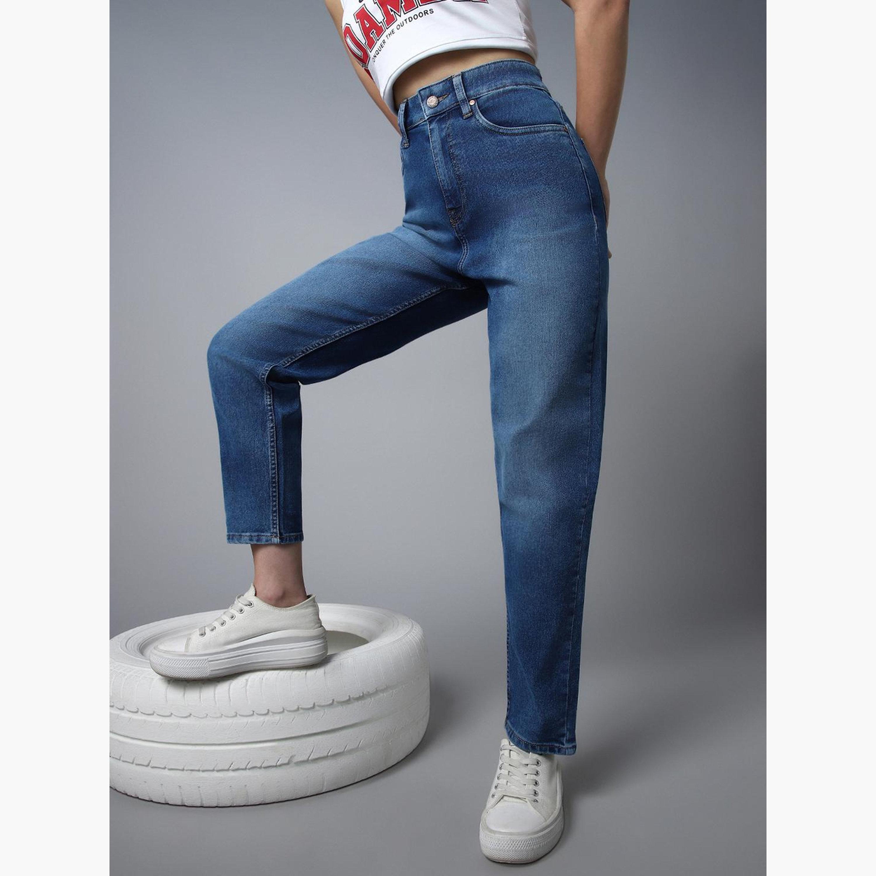 High Star Women High Rise Regular Fit Blue Jeans-women-clothing-bottoms-jeans-image-6