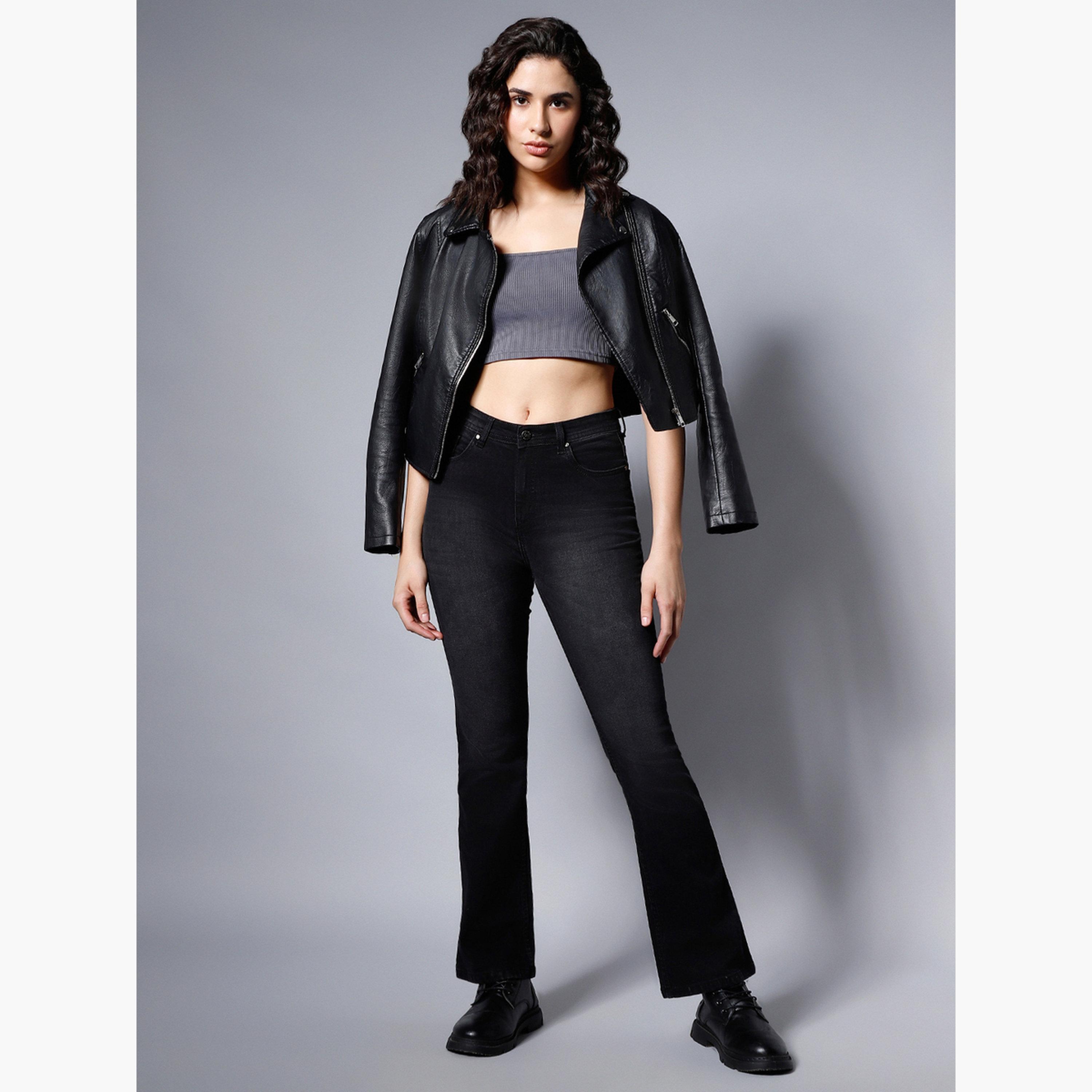 هاي ستار - بنطال جينز بخصر مرتفع وقصة واسعة-women-clothing-bottoms-jeans-image-2
