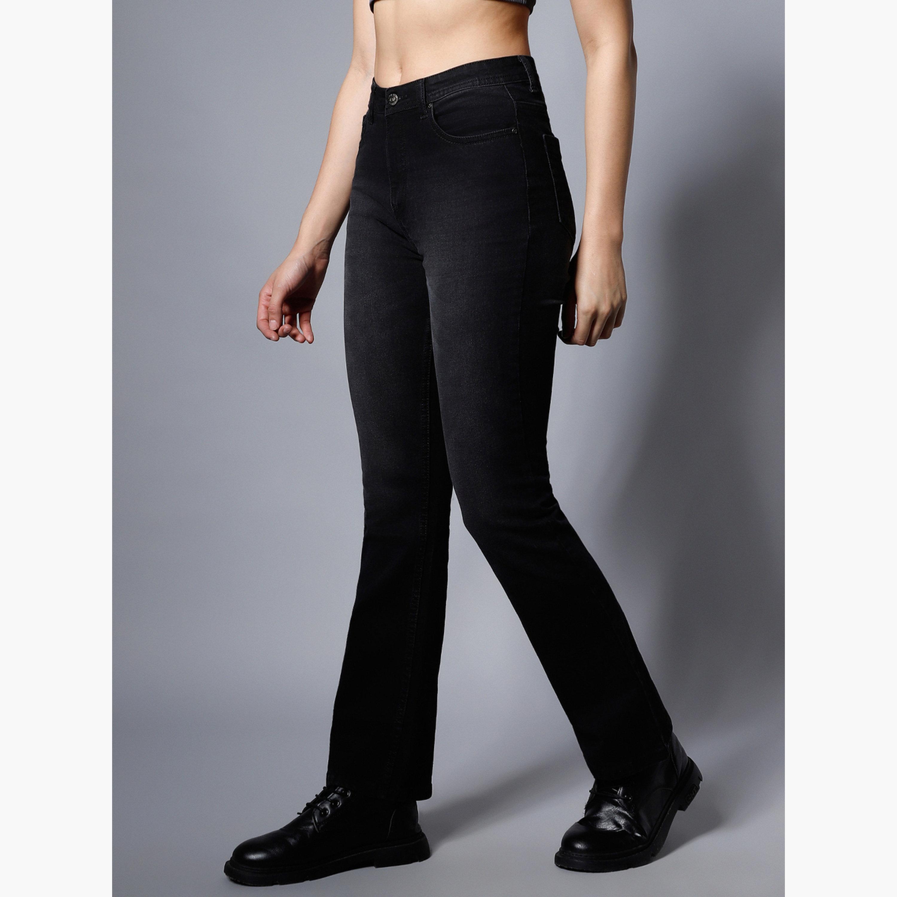هاي ستار - بنطال جينز بخصر مرتفع وقصة واسعة-women-clothing-bottoms-jeans-image-4