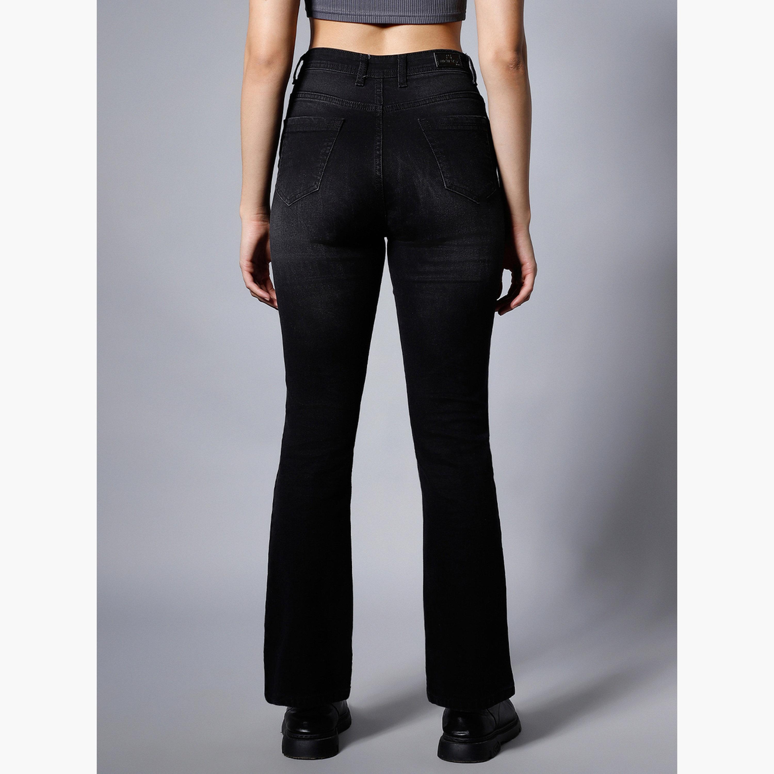 هاي ستار - بنطال جينز بخصر مرتفع وقصة واسعة-women-clothing-bottoms-jeans-image-5