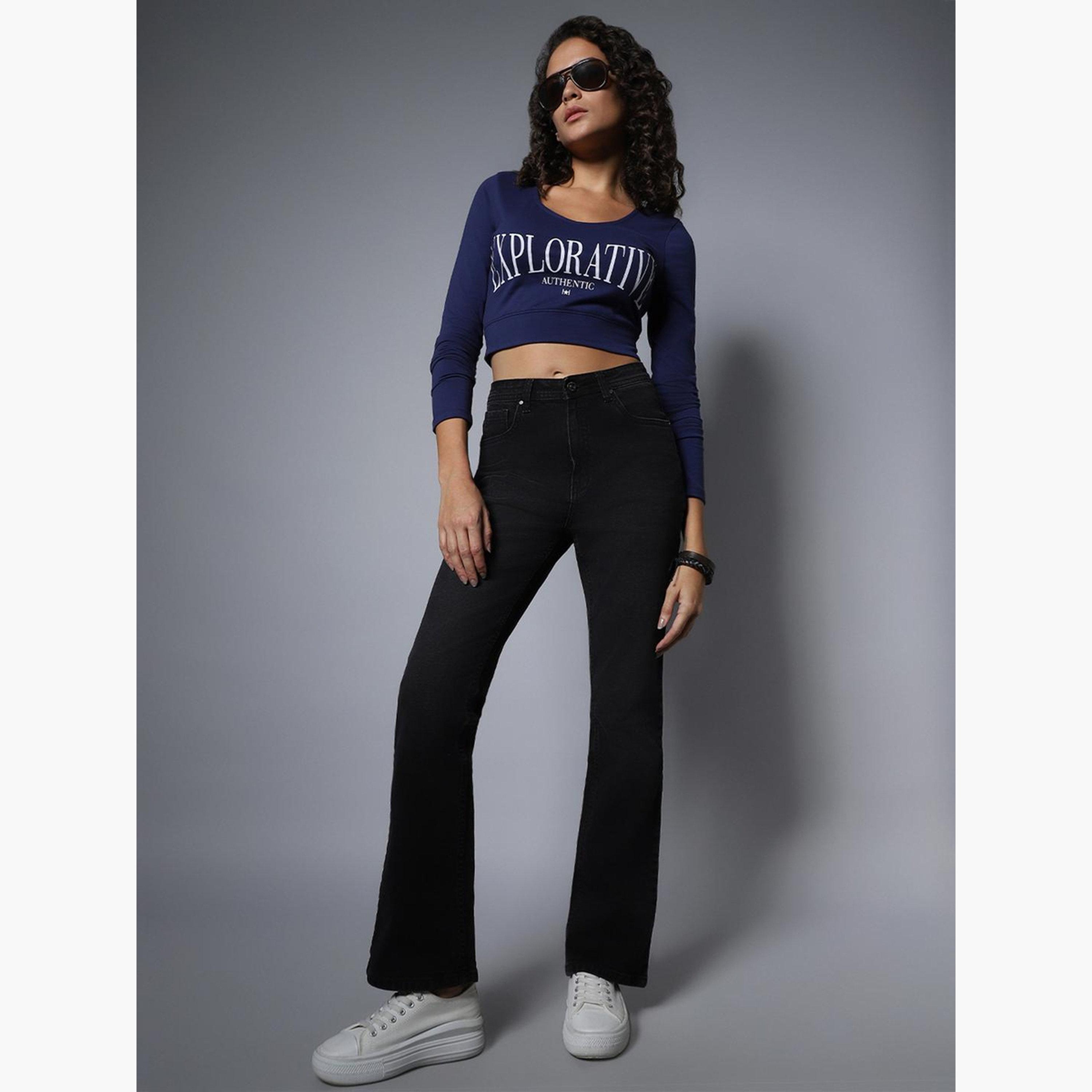 هاي ستار - بنطال جينز بخصر مرتفع وقصة واسعة-women-clothing-bottoms-jeans-image-2