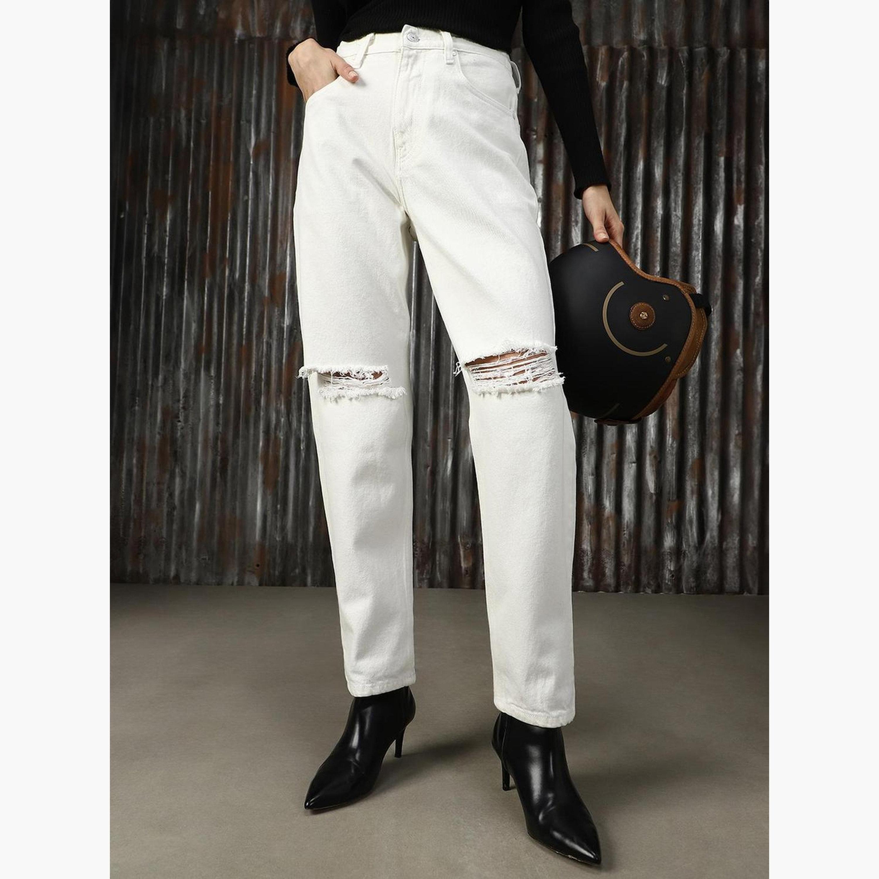 High Star Women High Rise Slim Fit Distressed Jeans-women-clothing-bottoms-jeans-image-5