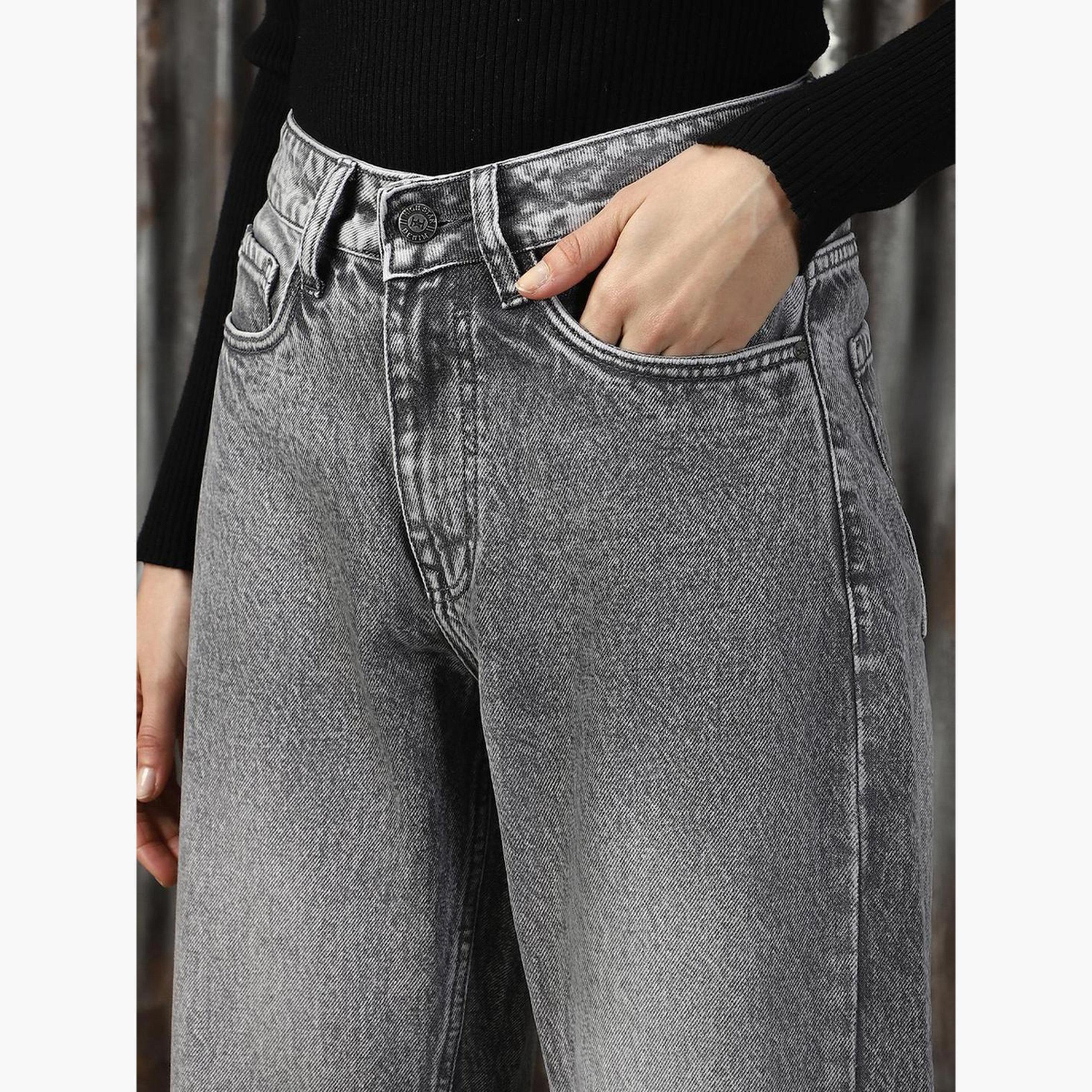 High Star Women High Rise Baggy Fit Light Fade Jeans-women-clothing-bottoms-jeans-image-5