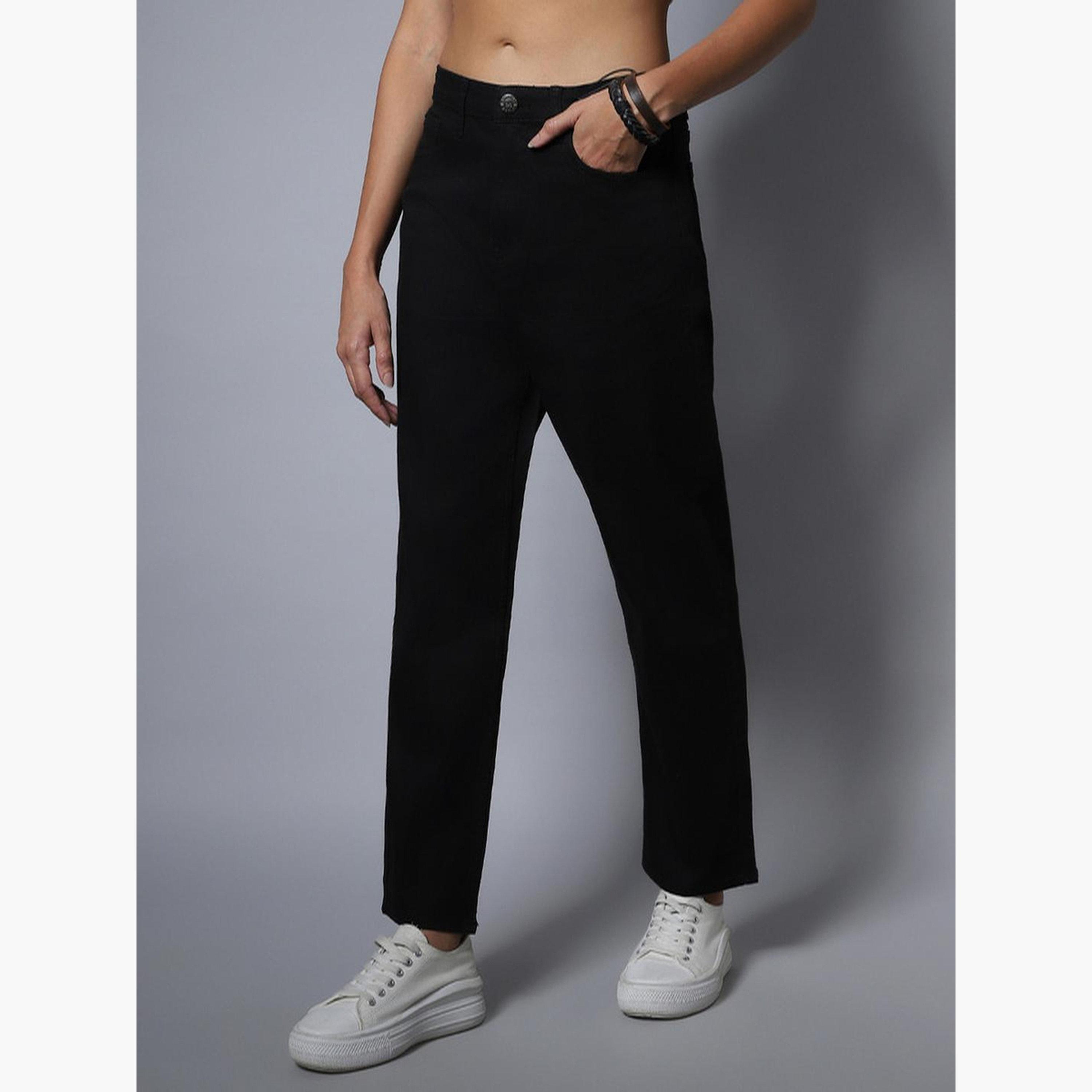 هاي ستار - بنطال جينز مستقيم الخصر-women-clothing-bottoms-jeans-image-5
