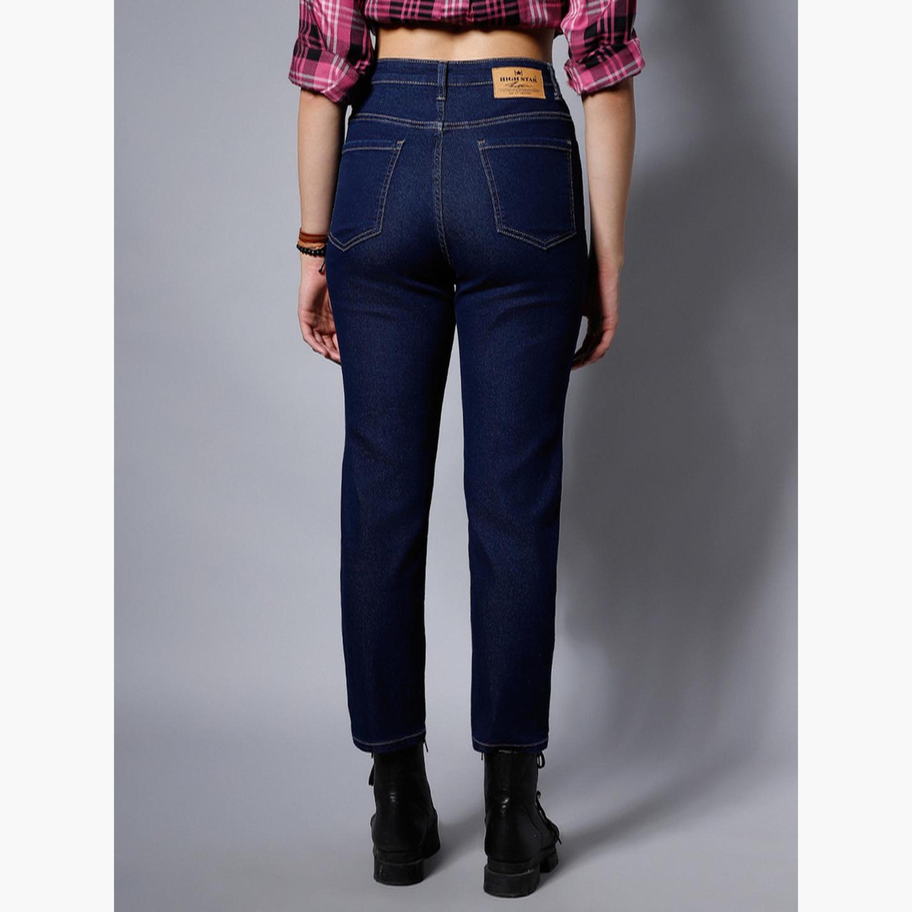 High Star Women High Rise Straight Fit Jeans-women-clothing-bottoms-jeans-image-6
