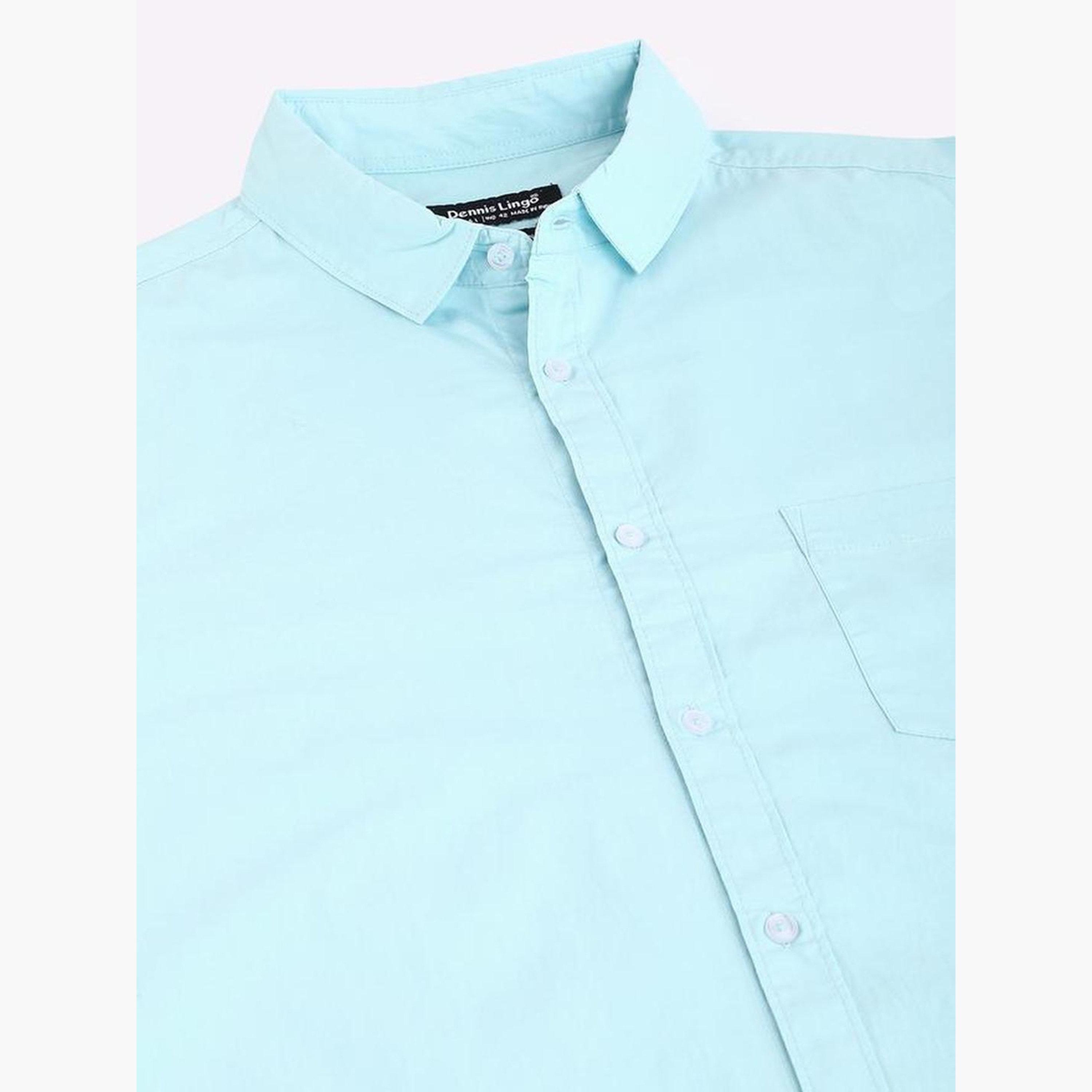 دينيس لينغو - قميص رجالي كاجوال من القطن الخالص تصميم نحيف-men-clothing-shirts-image-4