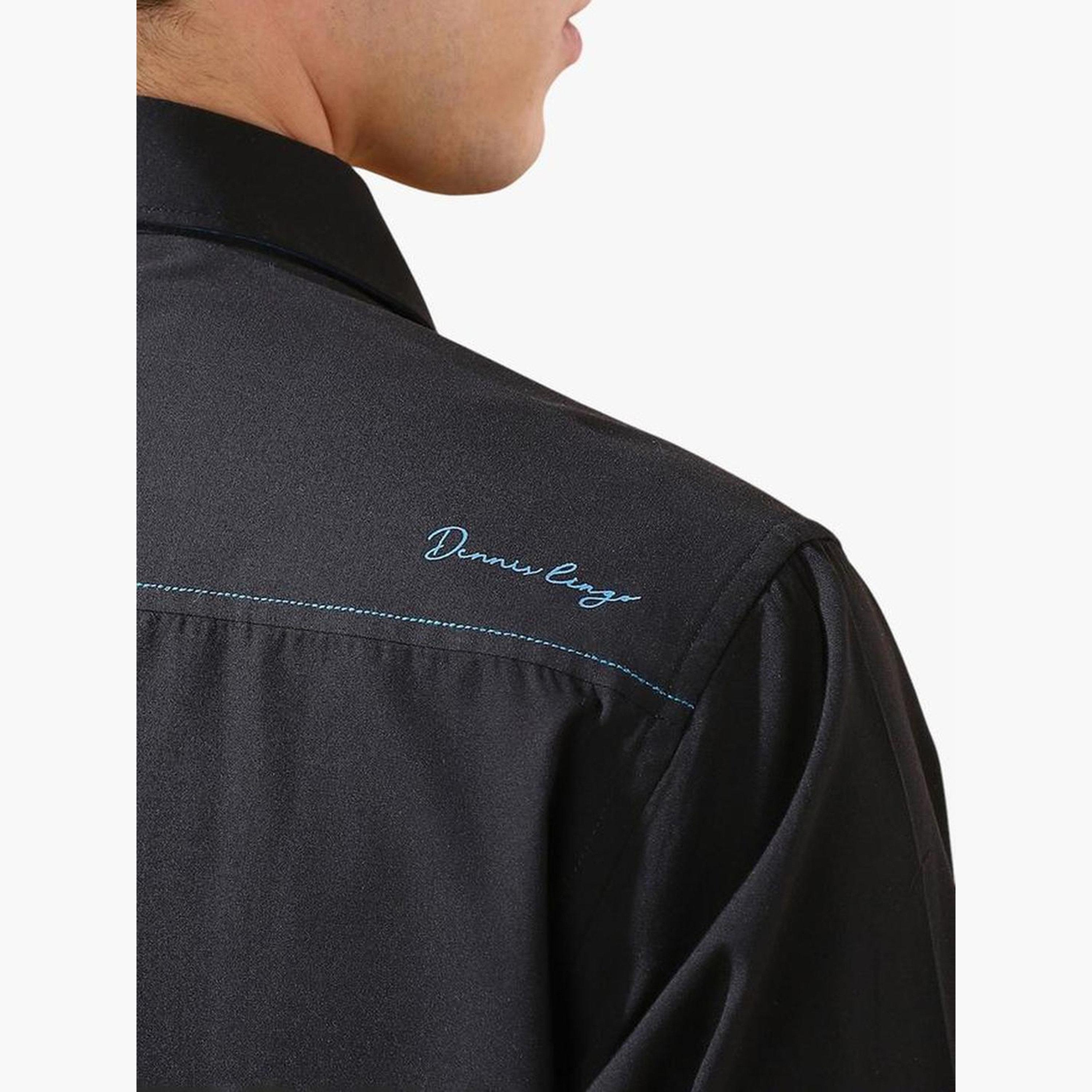 دينيس لينغو - قميص رجالي كاجوال بياقة واسعة سادة-men-clothing-shirts-image-6