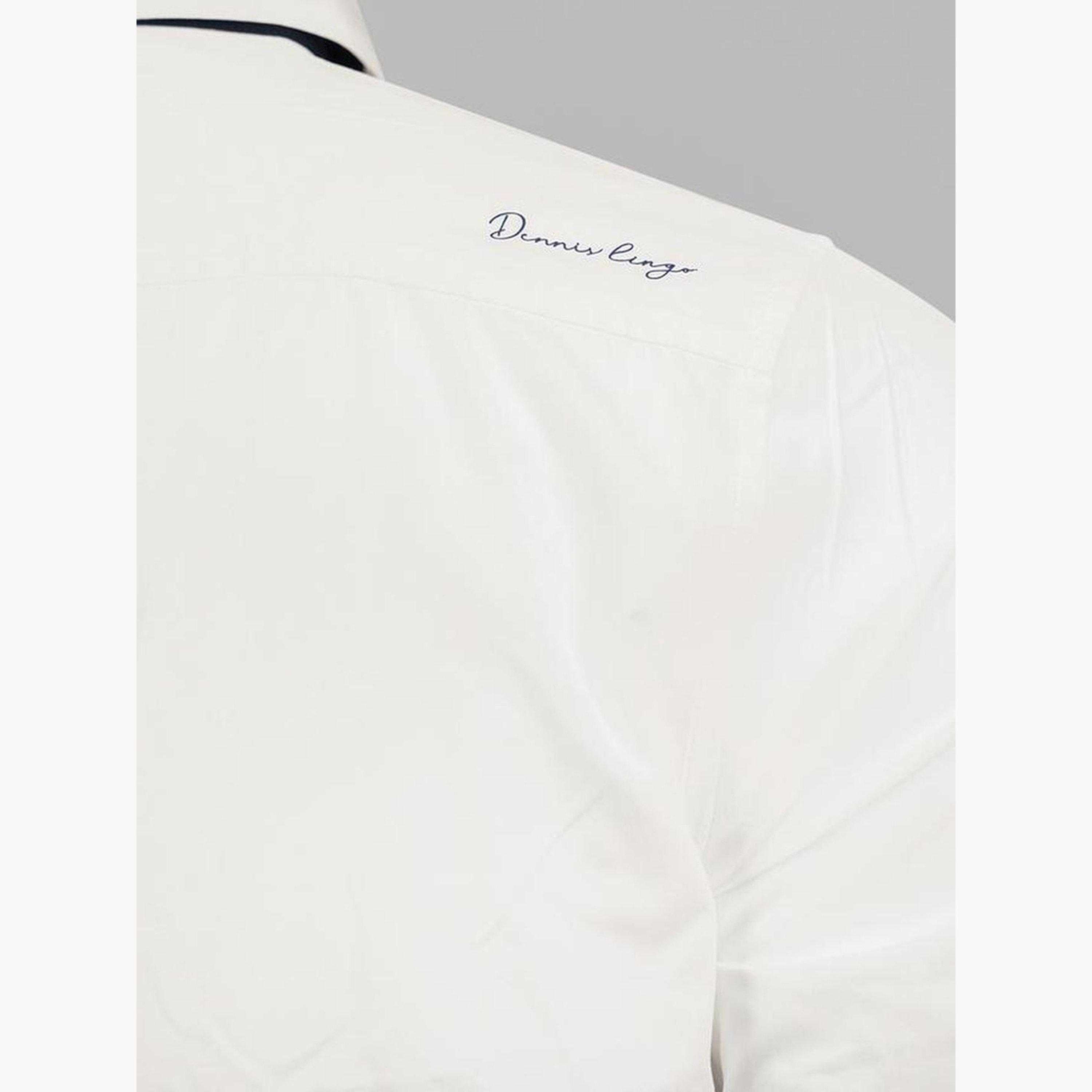 دينيس لينغو - قميص رجالي كاجوال بياقة واسعة سادة-men-clothing-shirts-image-4