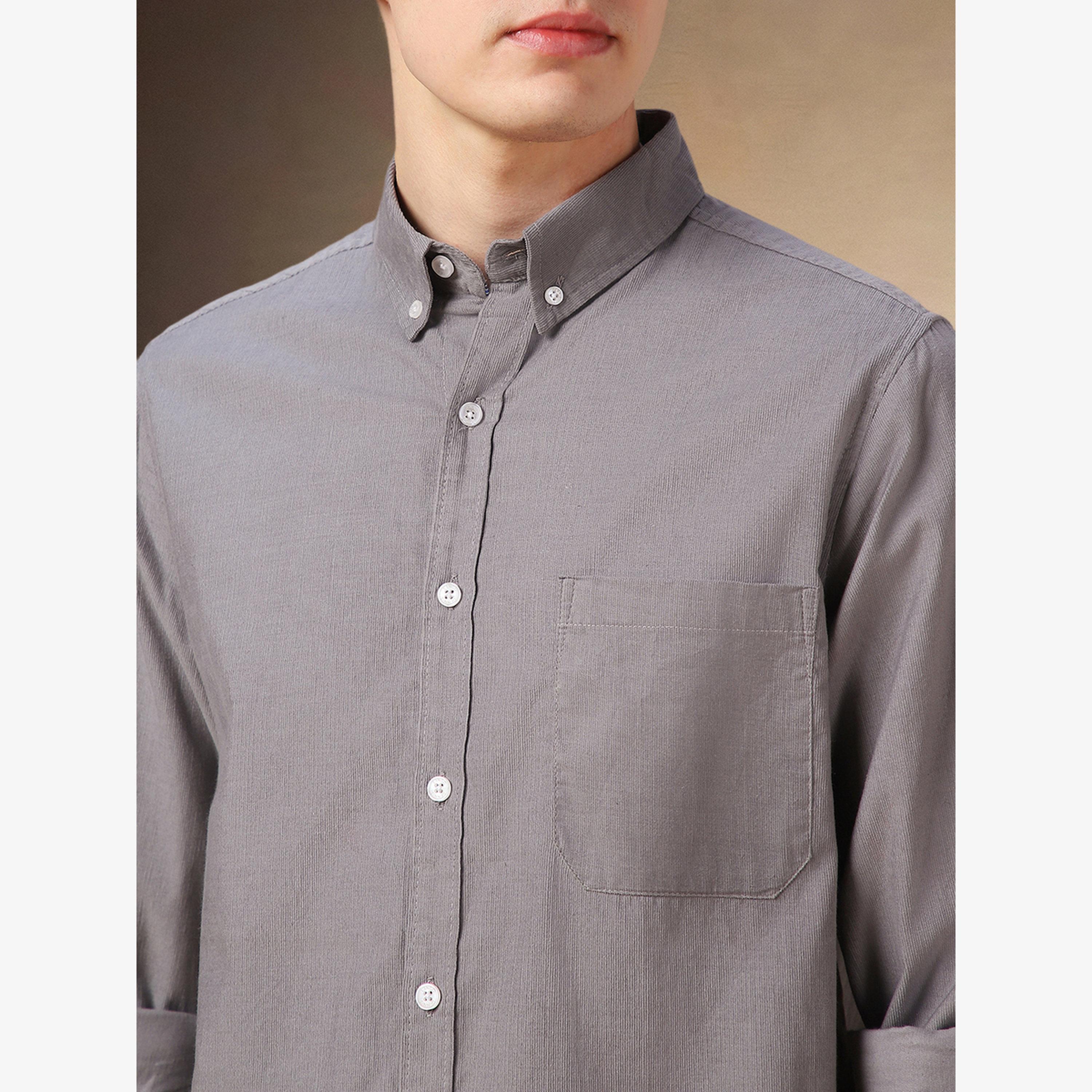 Dennis Lingo Men Button-Down Collar Relaxed Fit Casual Shirt-men-clothing-shirts-image-4