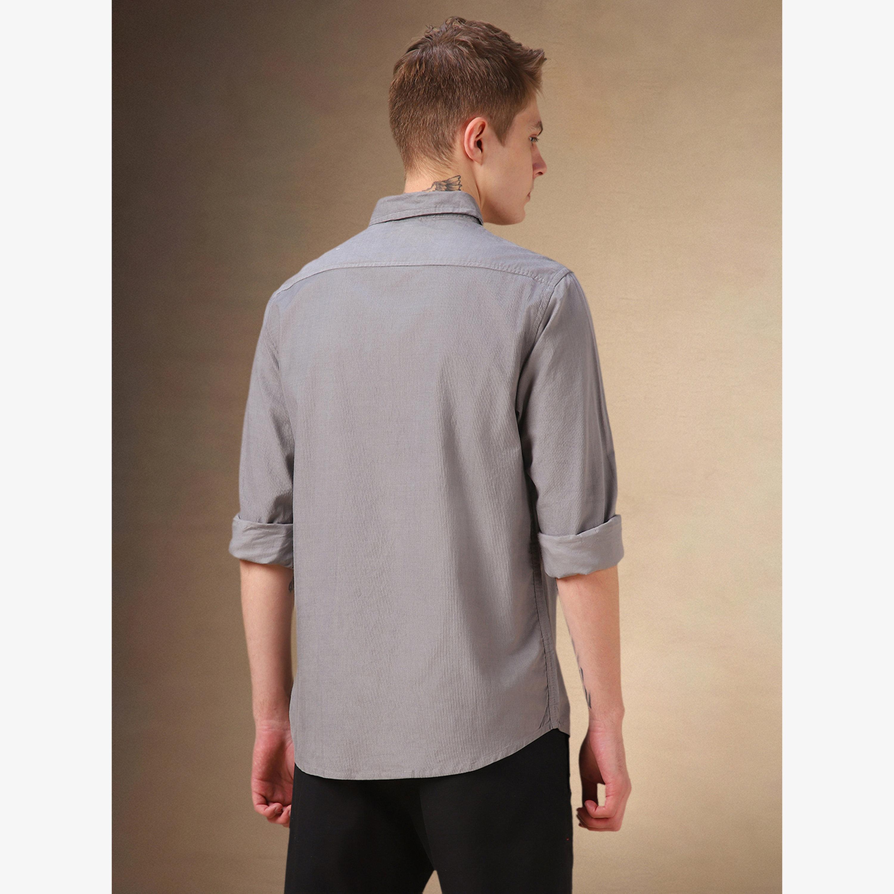 Dennis Lingo Men Button-Down Collar Relaxed Fit Casual Shirt-men-clothing-shirts-image-5
