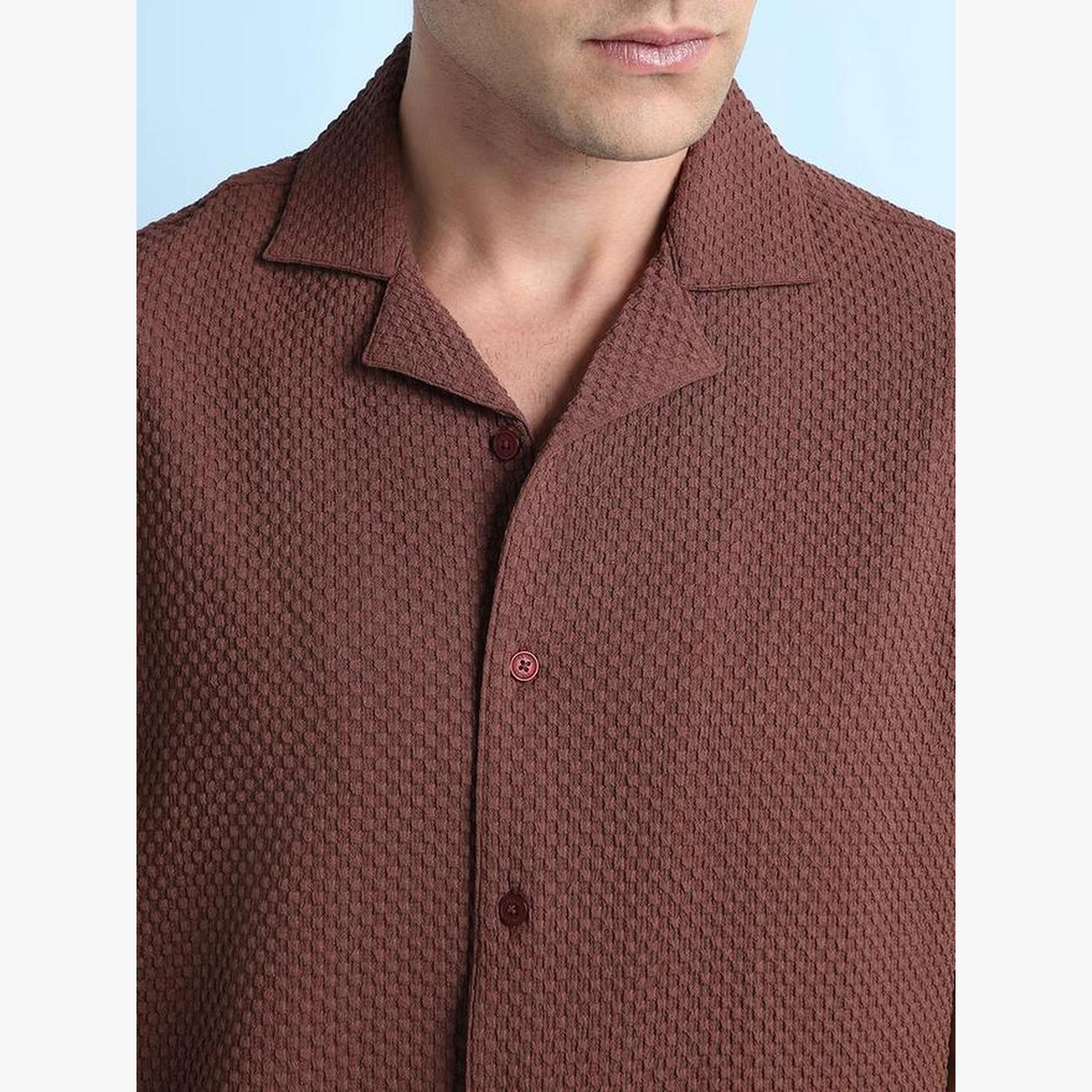 قميص بياقة كوبان بقصة مريحة-men-clothing-shirts-image-5