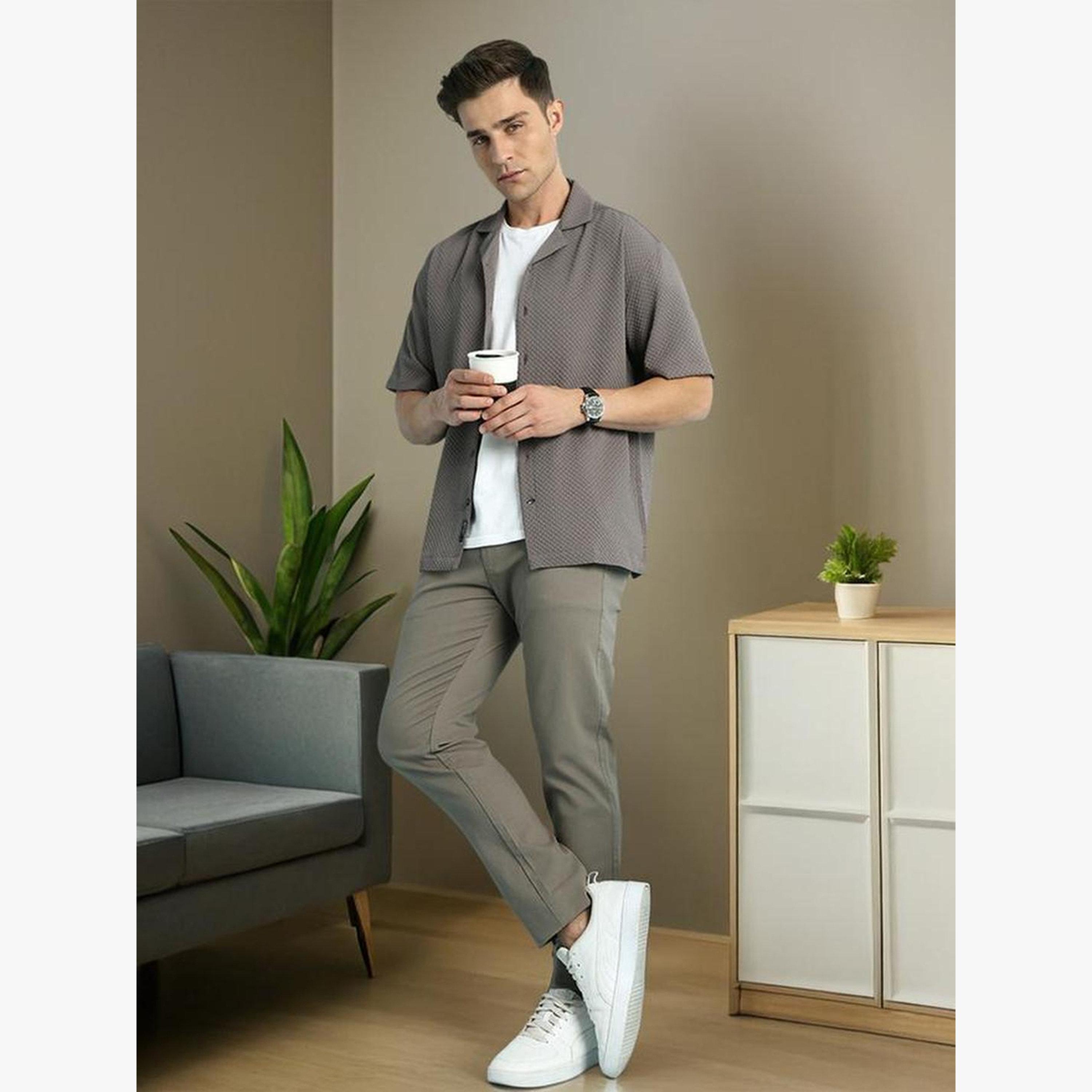 قميص بياقة كوبان بقصة مريحة-men-clothing-shirts-image-3