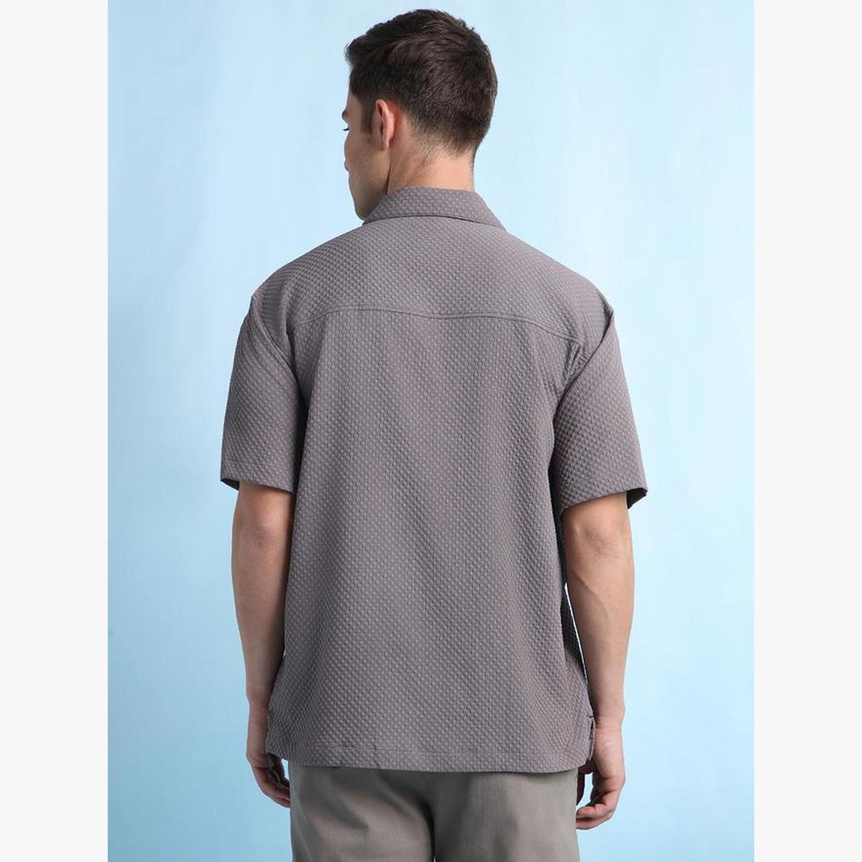 قميص بياقة كوبان بقصة مريحة-men-clothing-shirts-image-4
