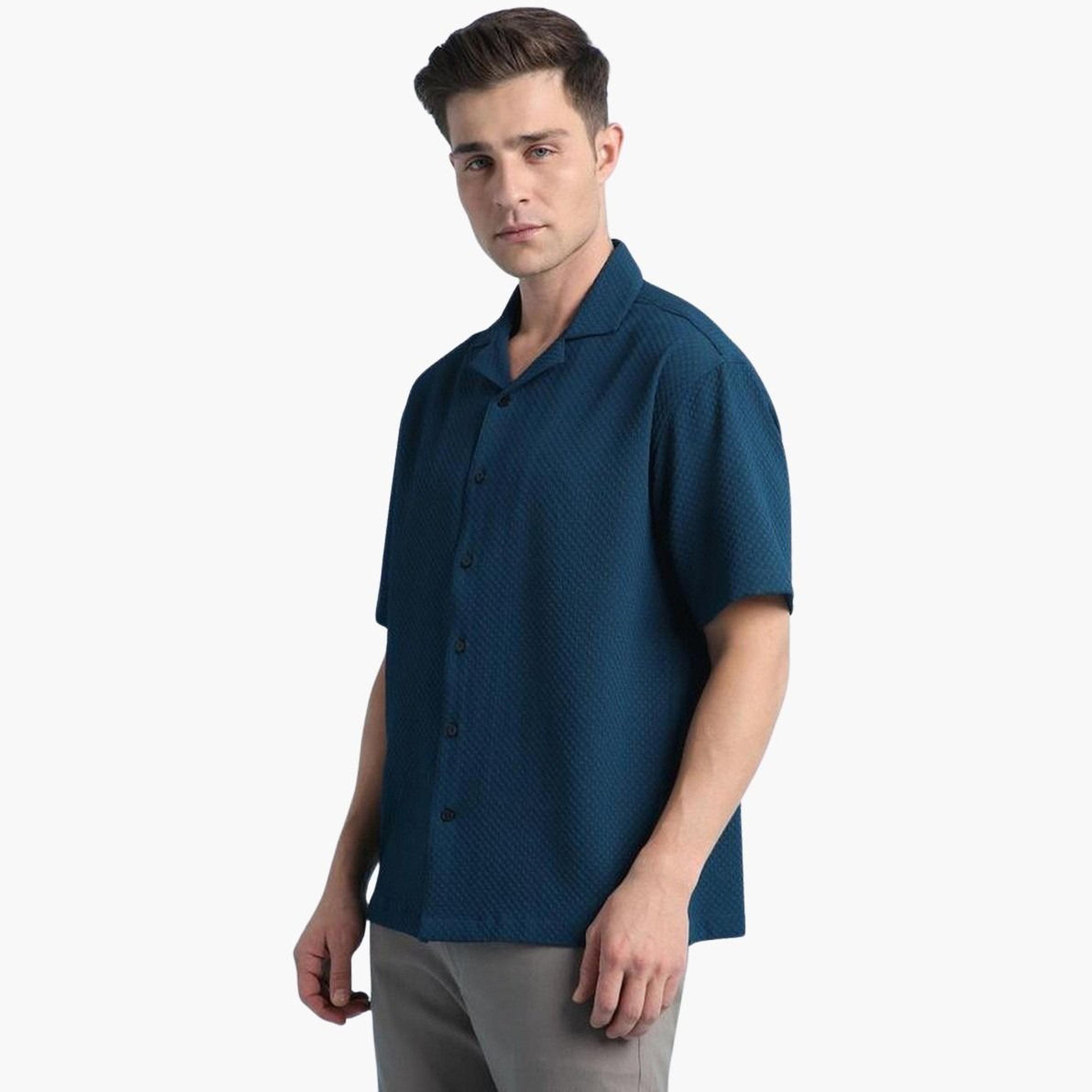 دينيس لينغو - قميص كاجوال مريح ومحكم للرجال-men-clothing-shirts-image-1