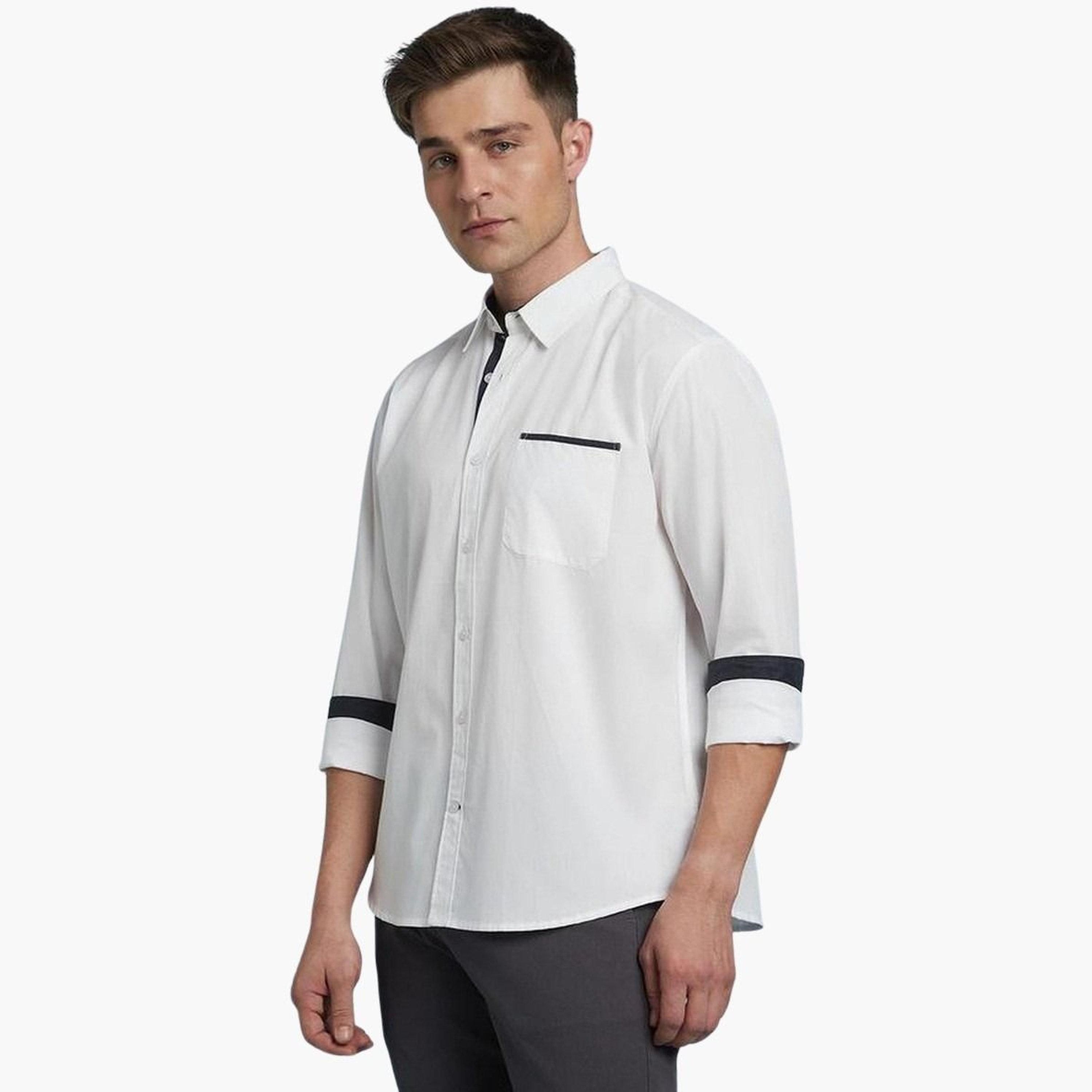 دينيس لينغو - قميص كاجوال كلاسيكي بقصّة عادية للرجال-men-clothing-shirts-image-1