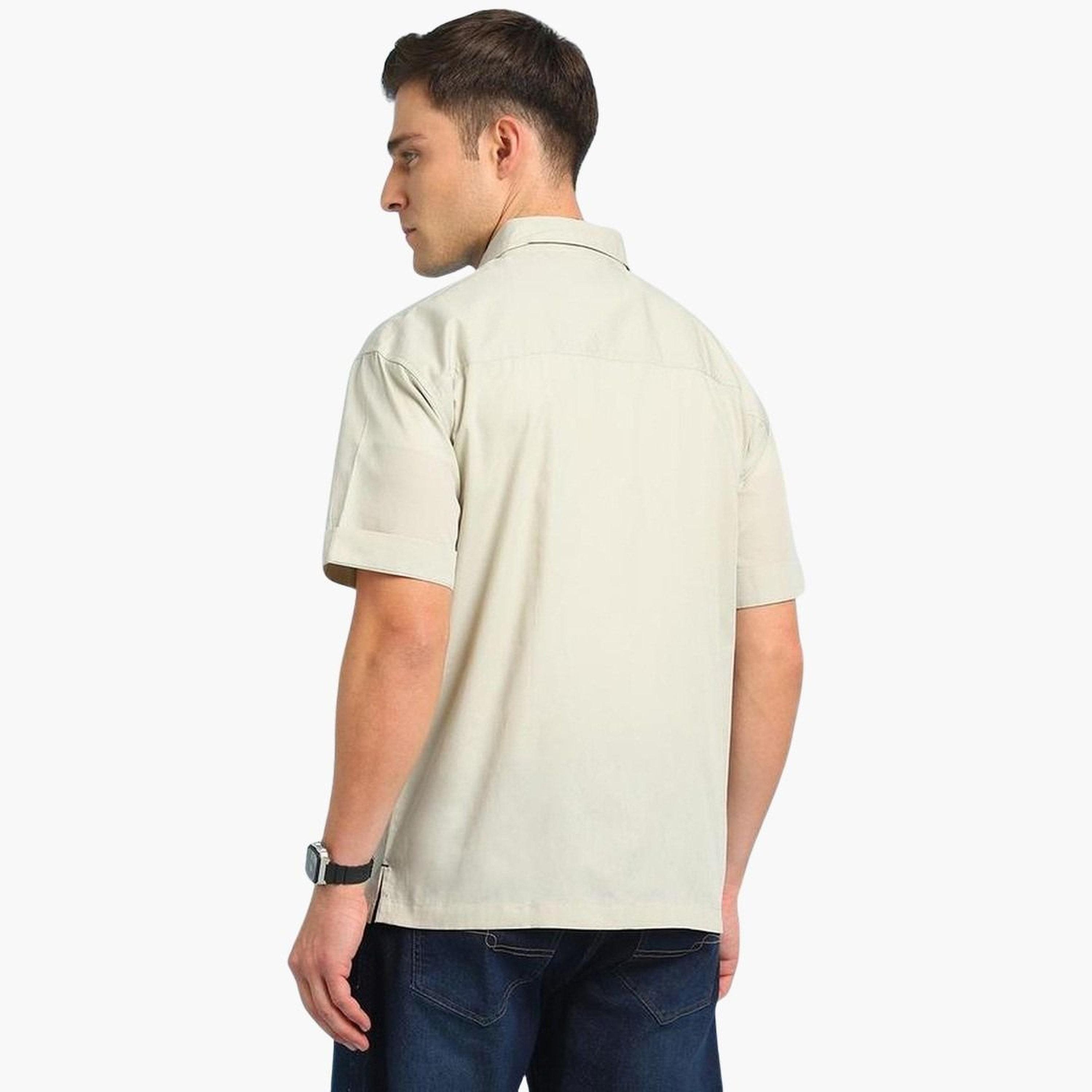 دينيس لينغو - قميص كاجوال من القطن المتين بقصّة مريحة للرجال-men-clothing-shirts-image-6