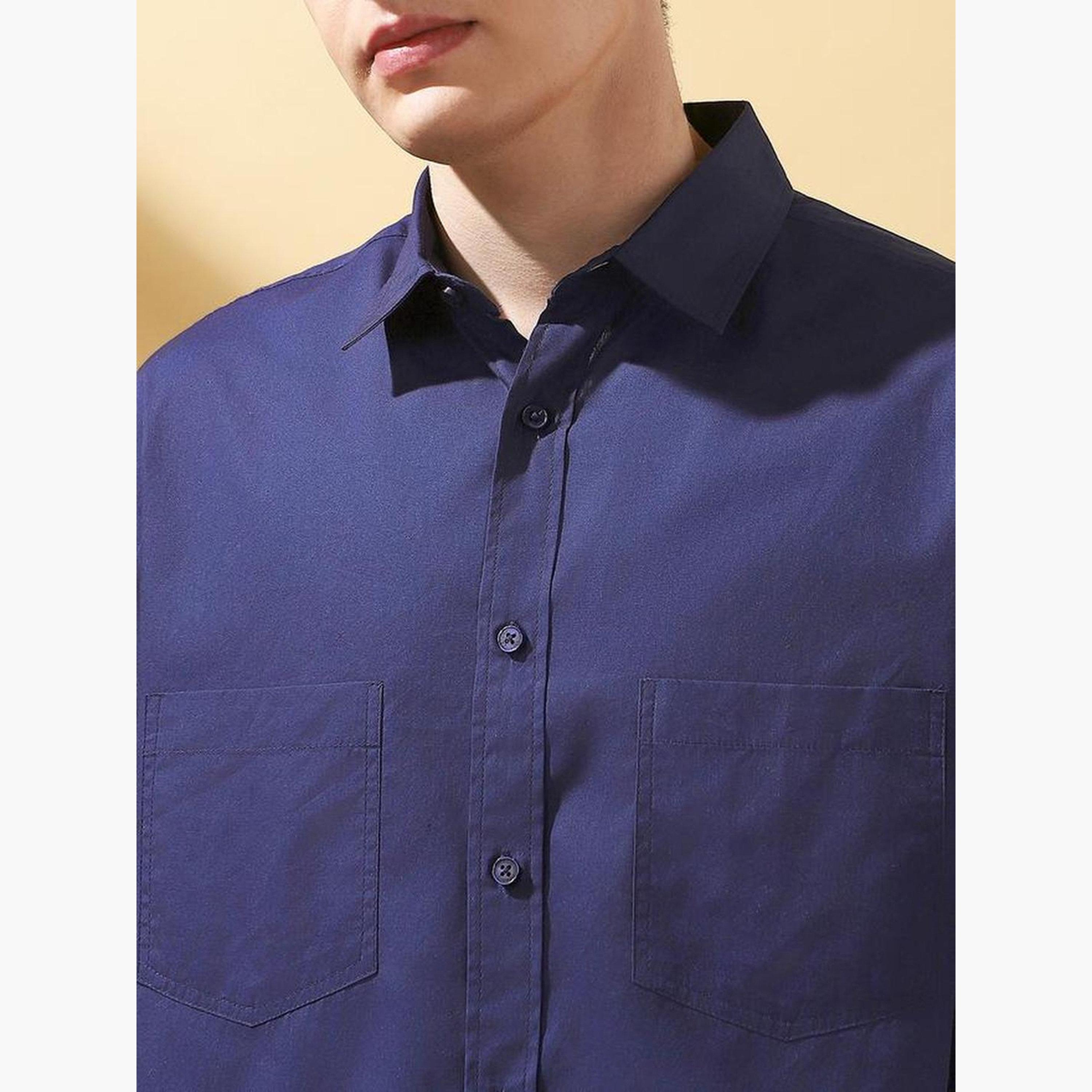 دينيس لينغو - قميص قطني كاجوال بقصّة مريحة للرجال-men-clothing-shirts-image-4