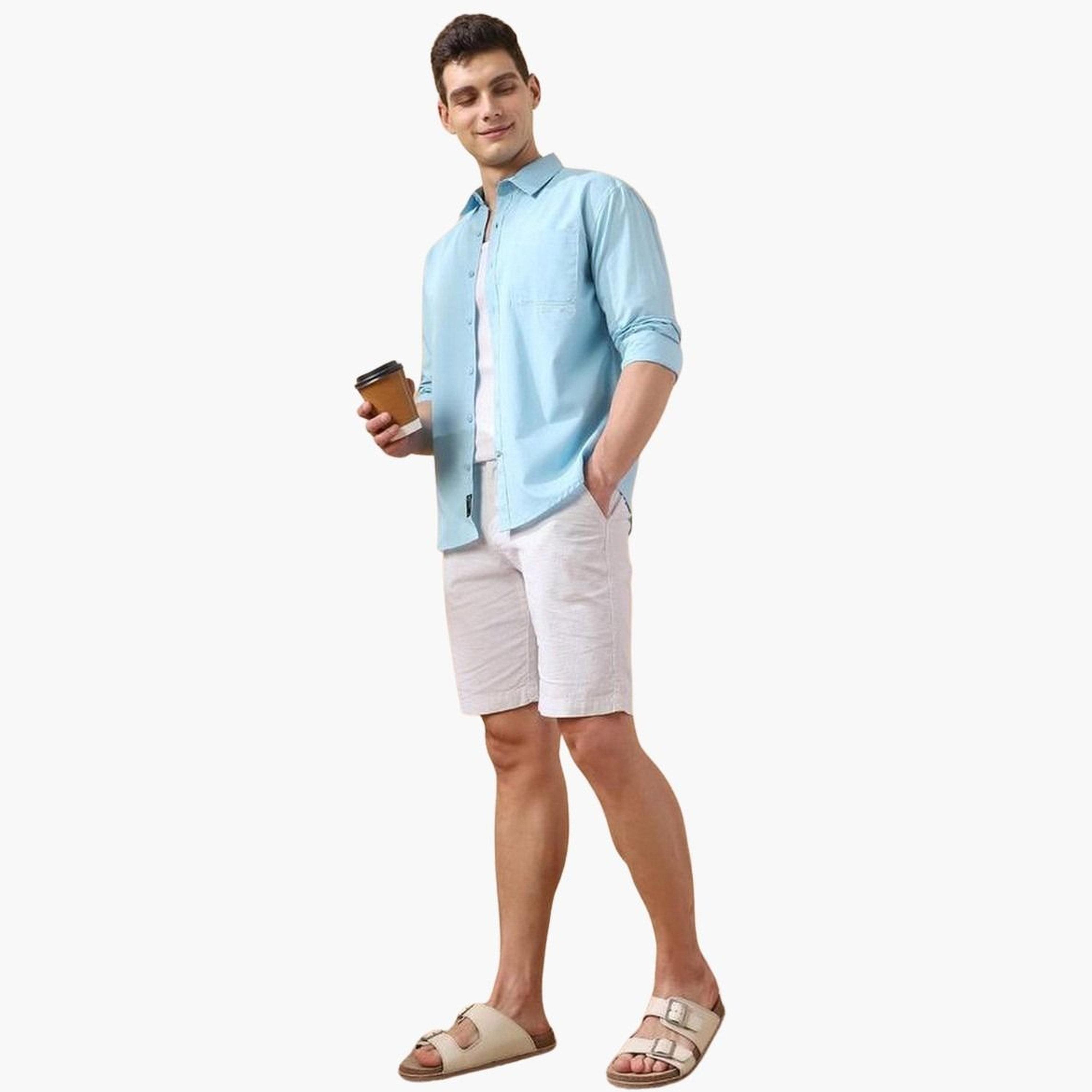 دينيس لينغو - قميص كاجوال من القطن المتين بقصّة مريحة للرجال-men-clothing-shirts-image-2