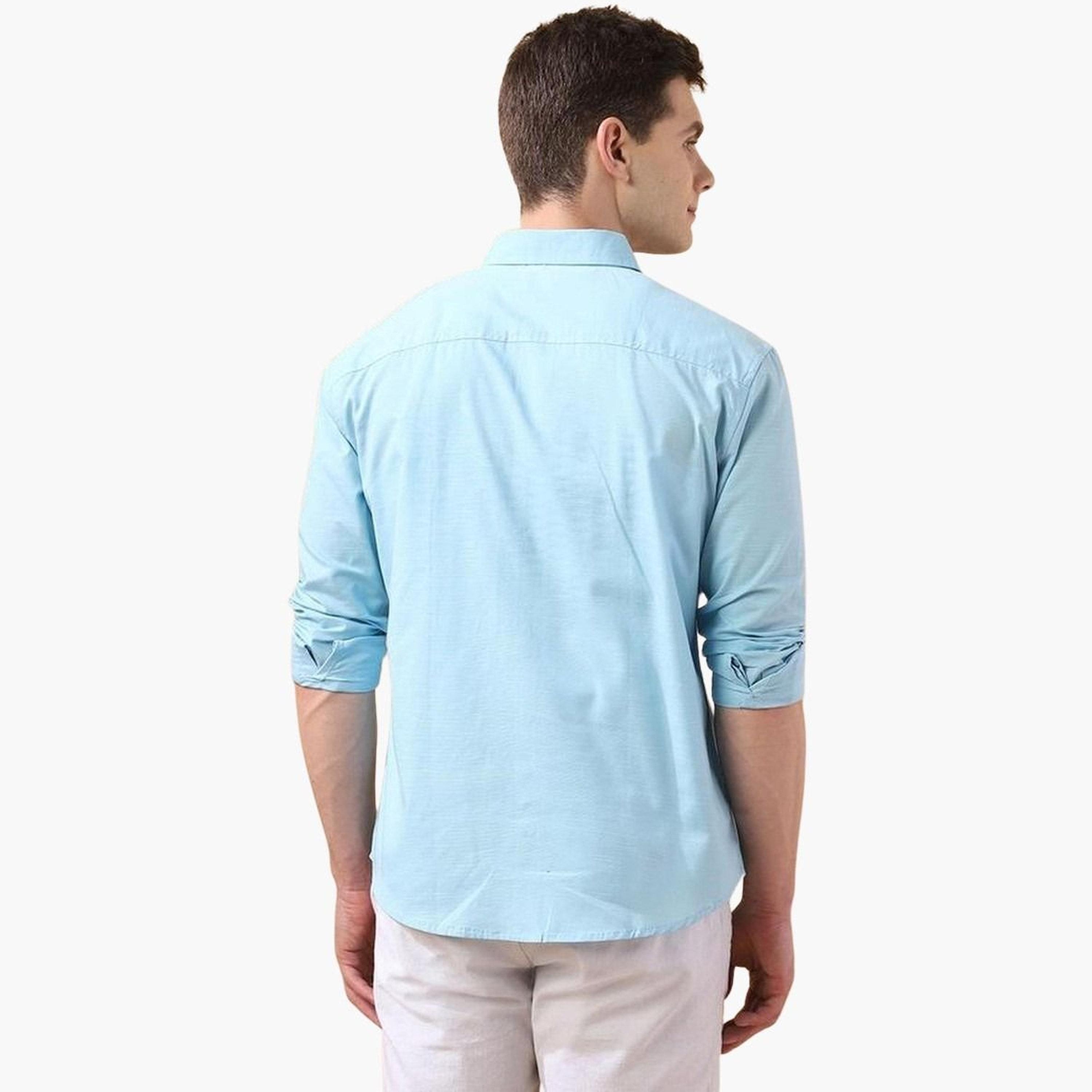 دينيس لينغو - قميص كاجوال من القطن المتين بقصّة مريحة للرجال-men-clothing-shirts-image-3