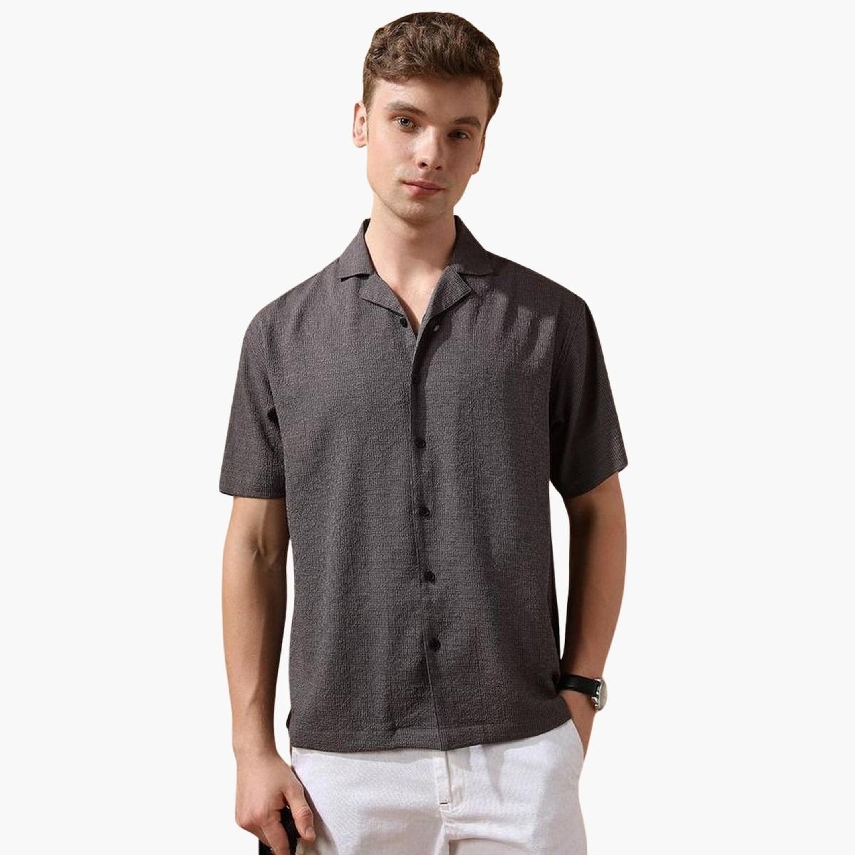 دينيس لينغو - قميص كاجوال مريح ومحكم للرجال-men-clothing-shirts-image-1