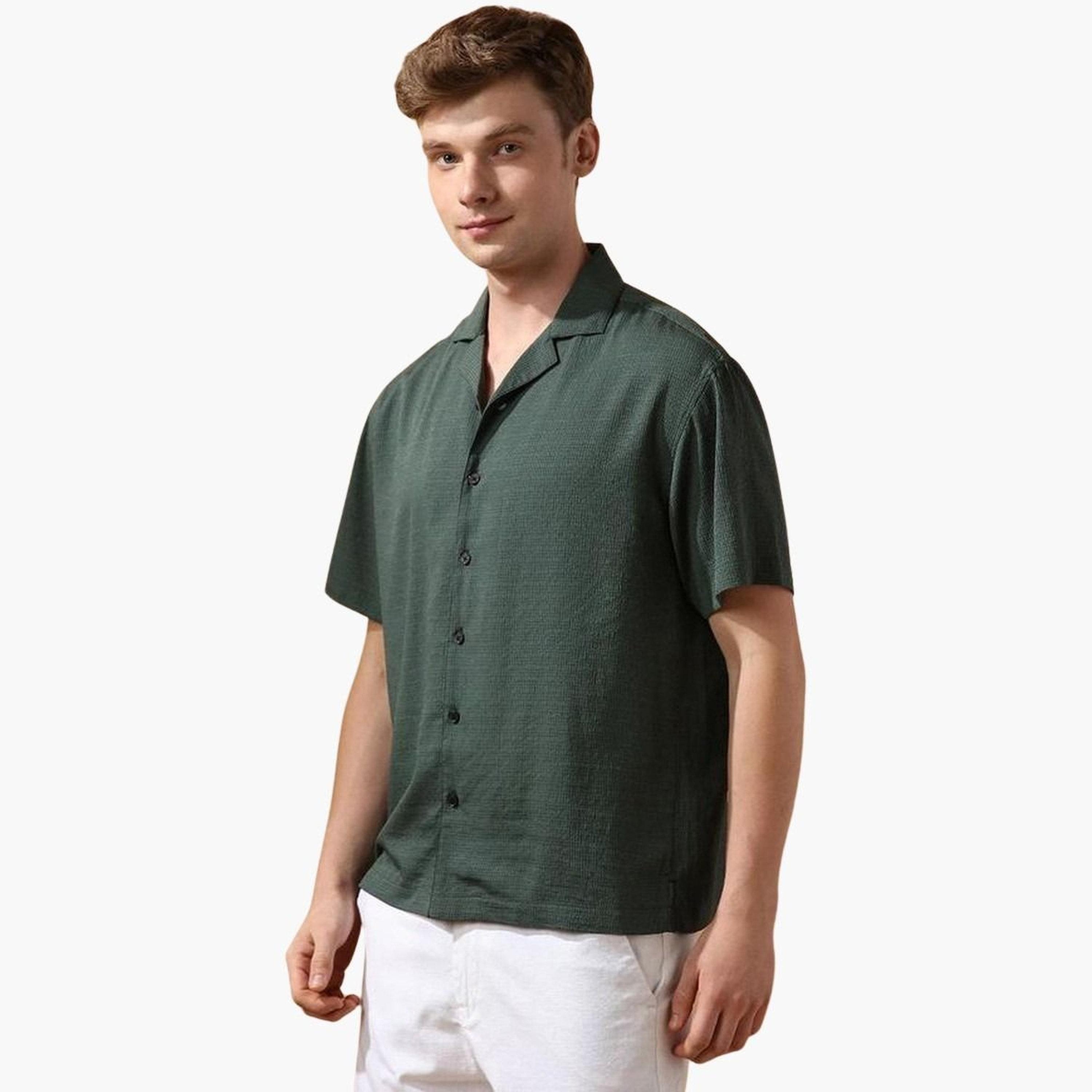 دينيس لينغو - قميص كاجوال مريح ومحكم للرجال-men-clothing-shirts-image-1