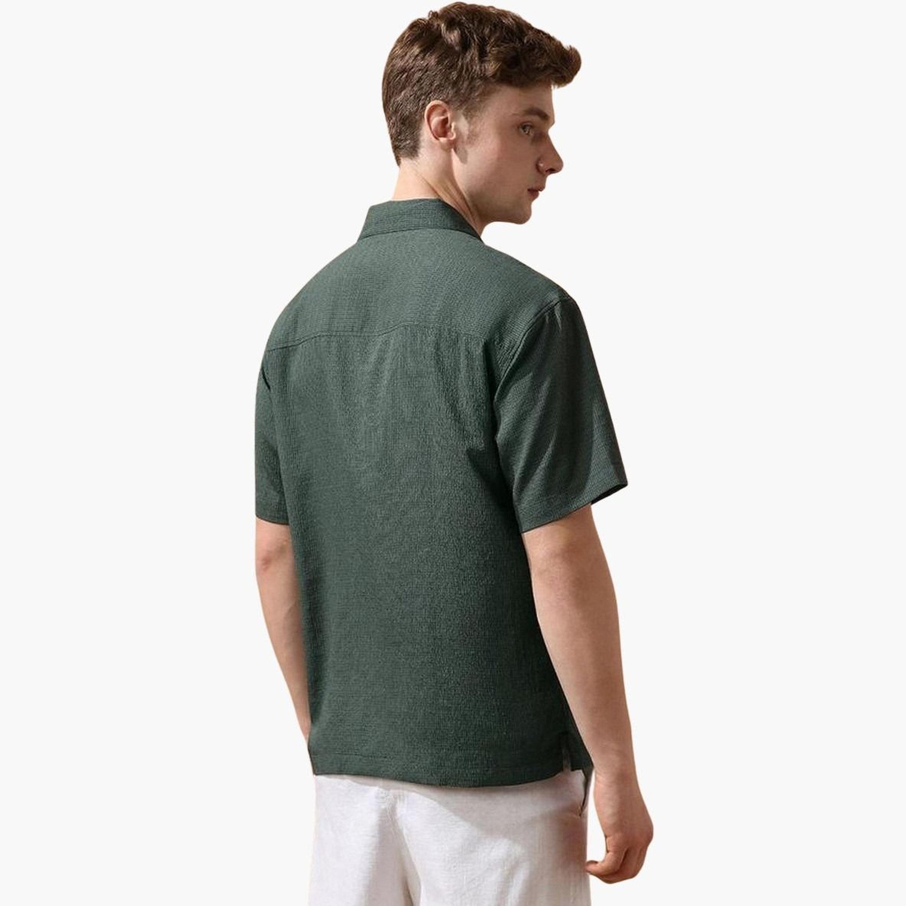 دينيس لينغو - قميص كاجوال مريح ومحكم للرجال-men-clothing-shirts-image-3
