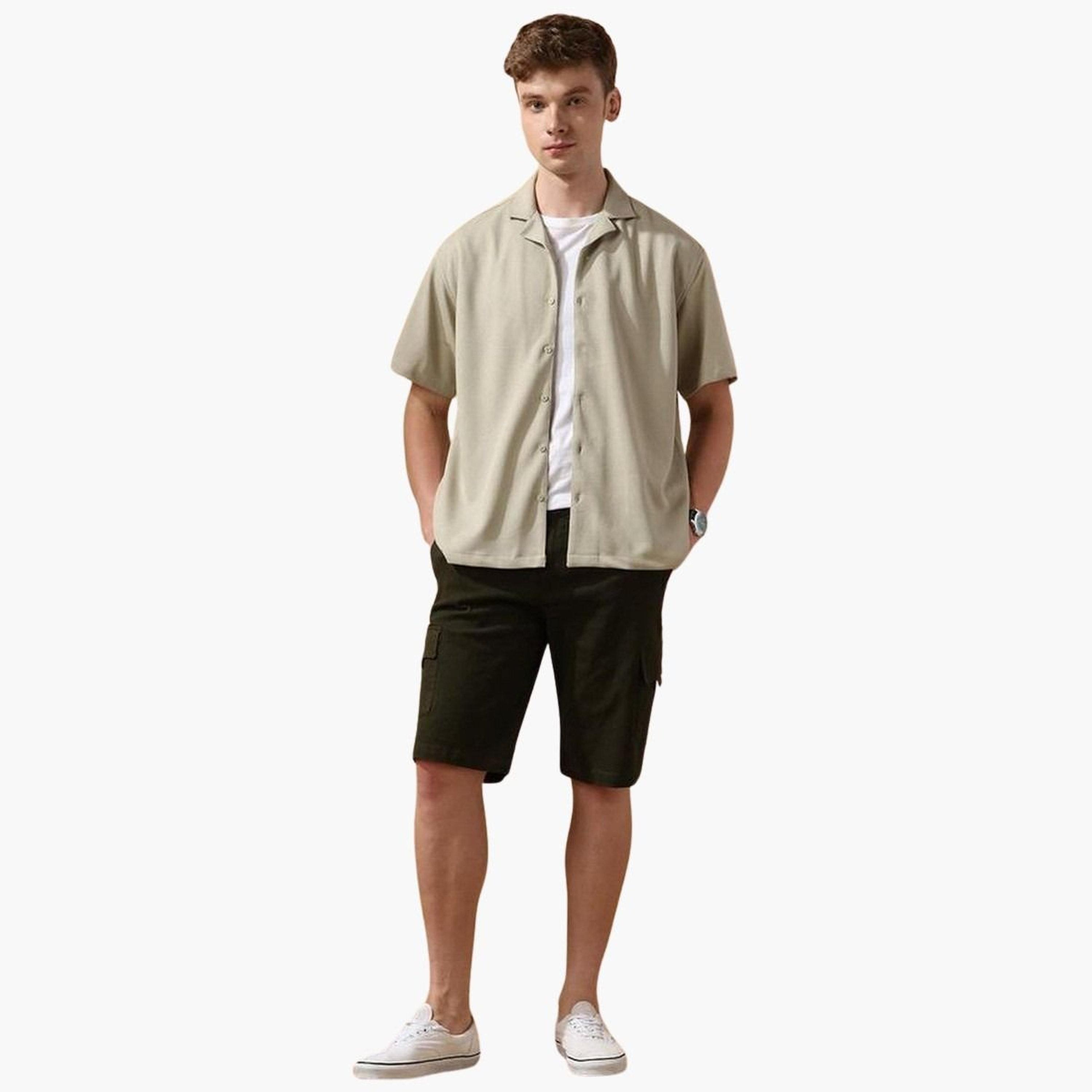 Dennis Lingo Men Relaxed Fit Textured Casual Shirt-men-clothing-shirts-image-2
