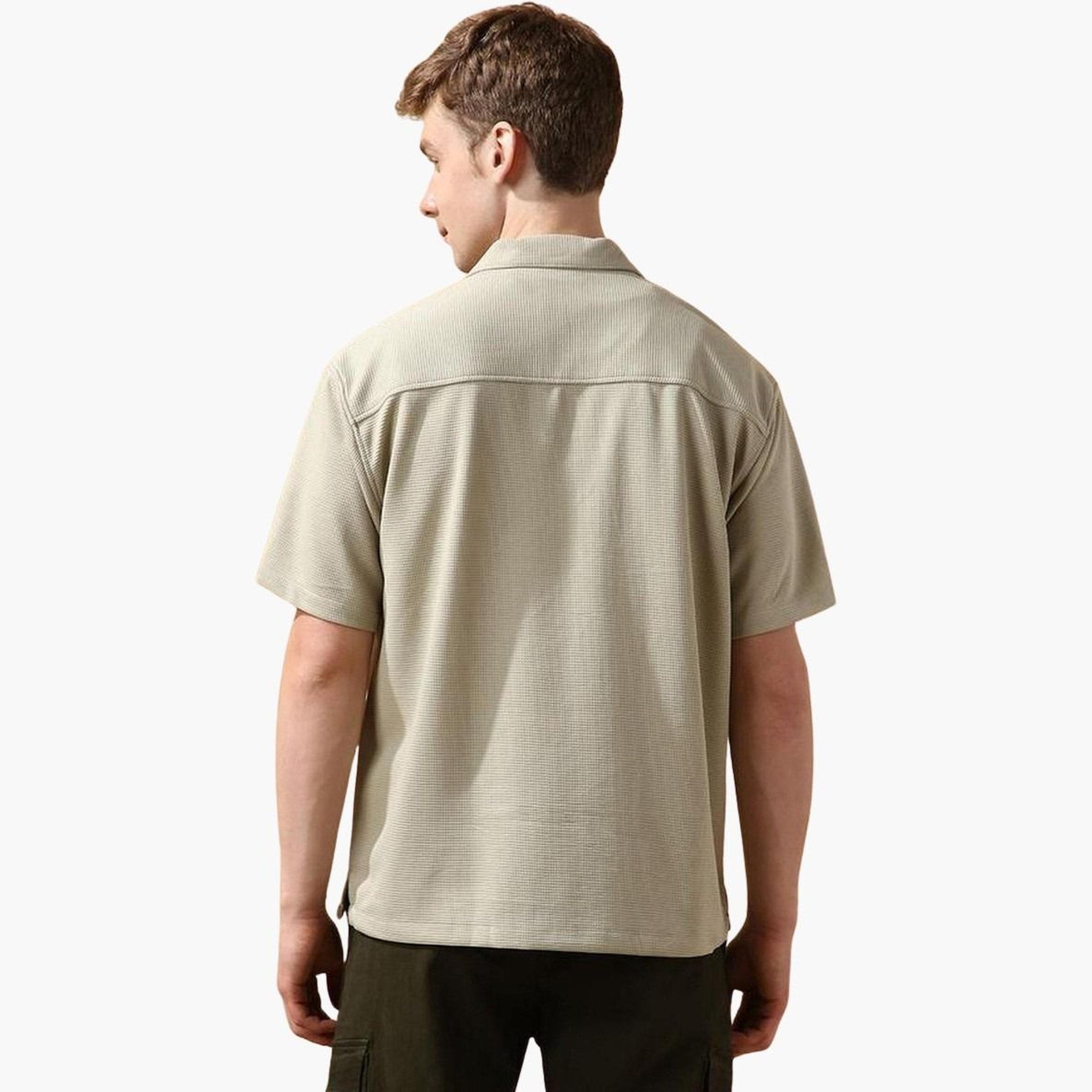 Dennis Lingo Men Relaxed Fit Textured Casual Shirt-men-clothing-shirts-image-3