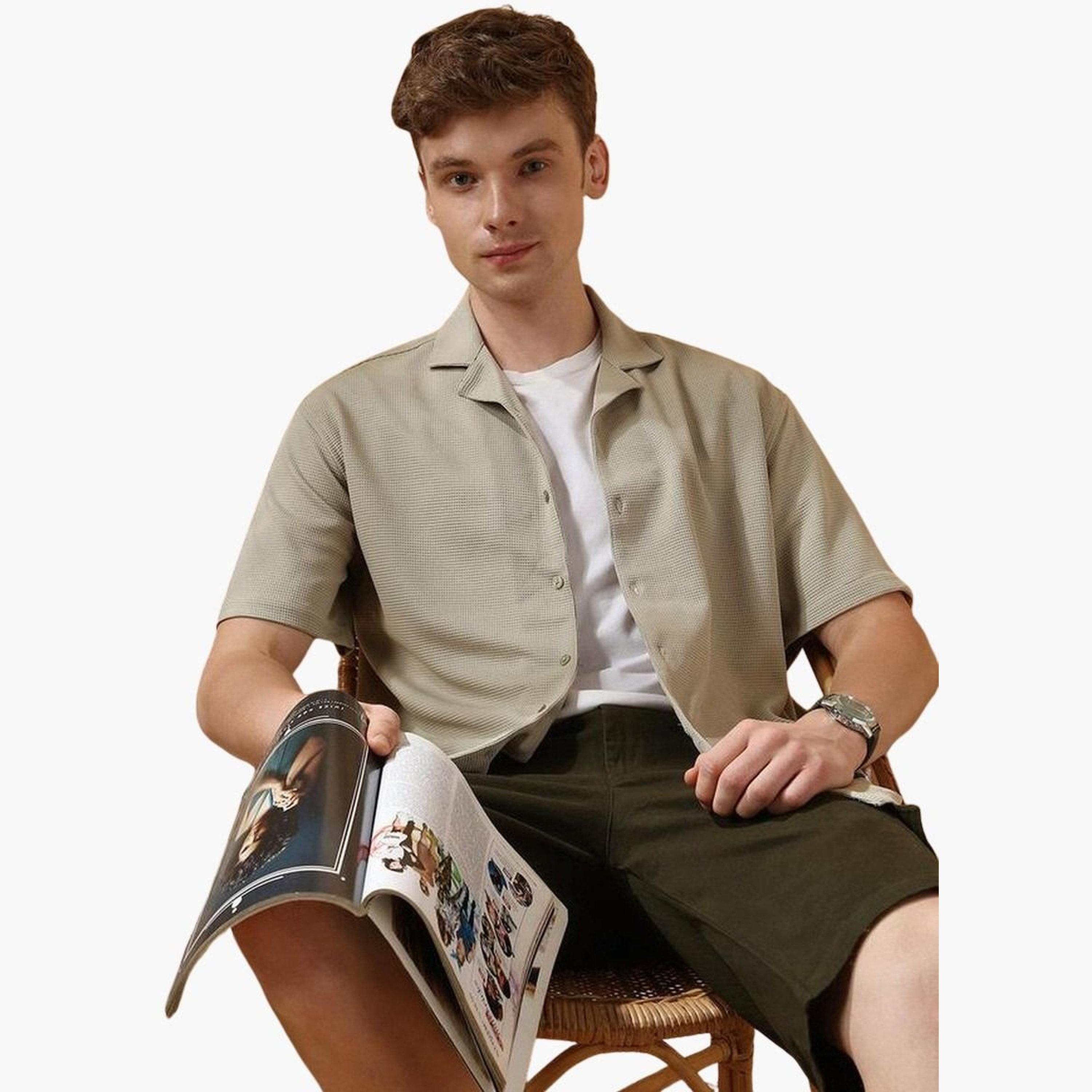 دينيس لينغو - قميص كاجوال مريح ومحكم للرجال-men-clothing-shirts-image-5