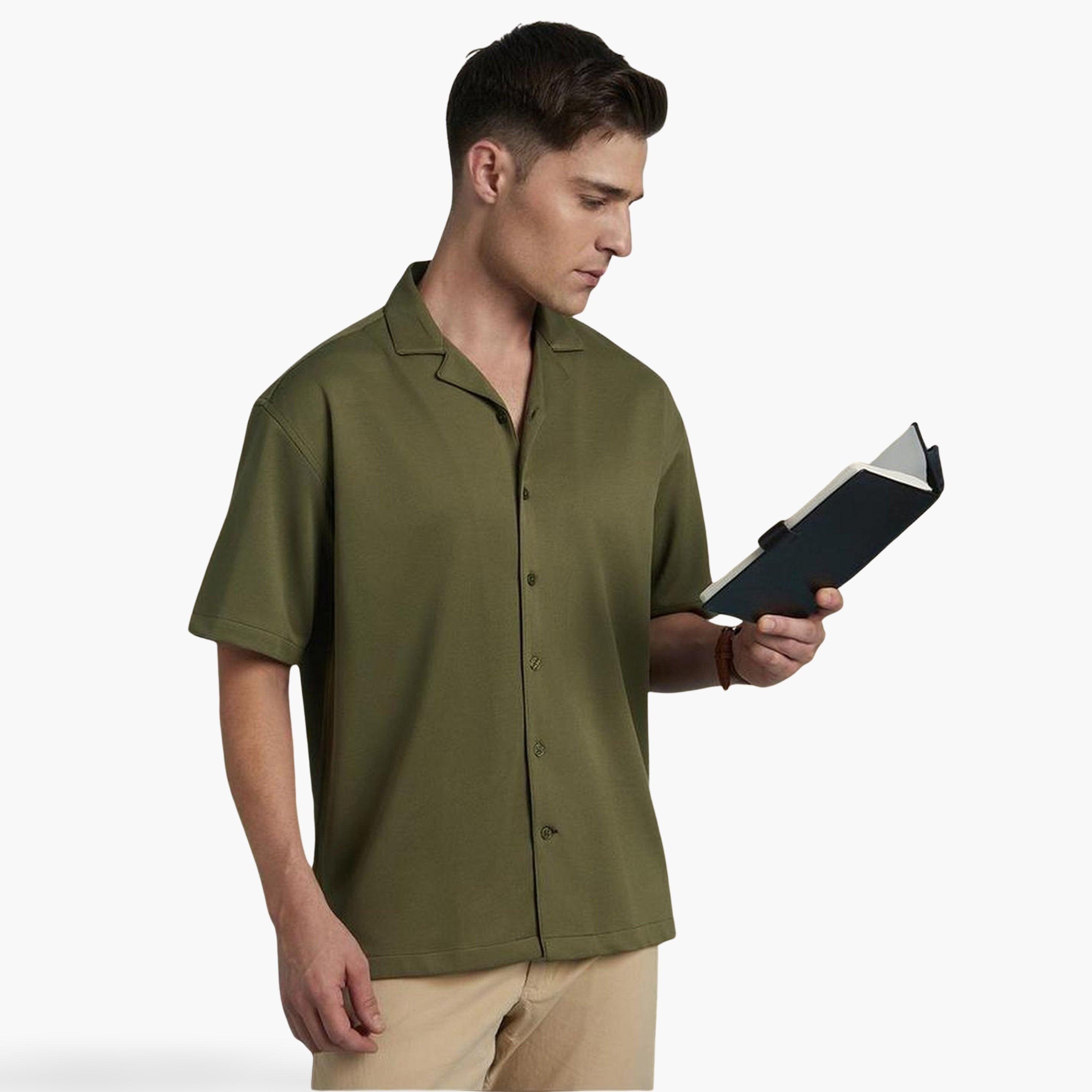 قميص بياقة كوبان-men-clothing-shirts-image-1