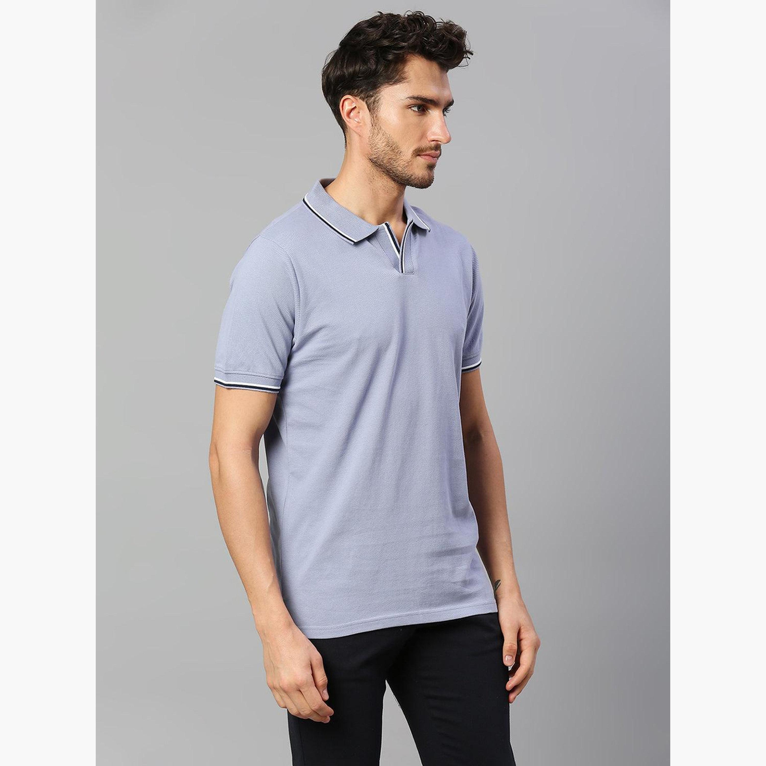 دينيس لينغو - قميص بولو قطني بقصّة عادية للرجال-men-clothing-shirts-image-3