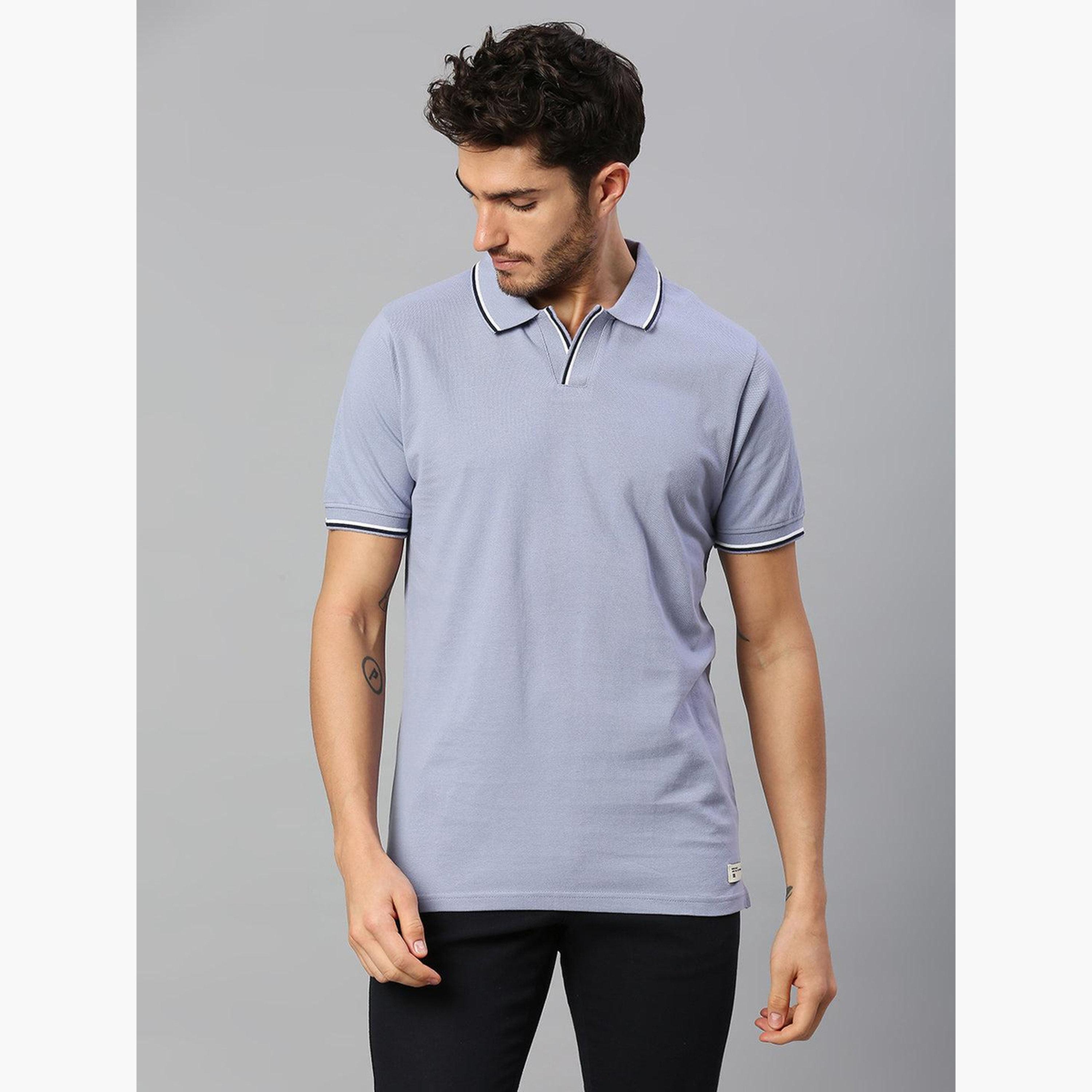 دينيس لينغو - قميص بولو قطني بقصّة عادية للرجال-men-clothing-shirts-image-5