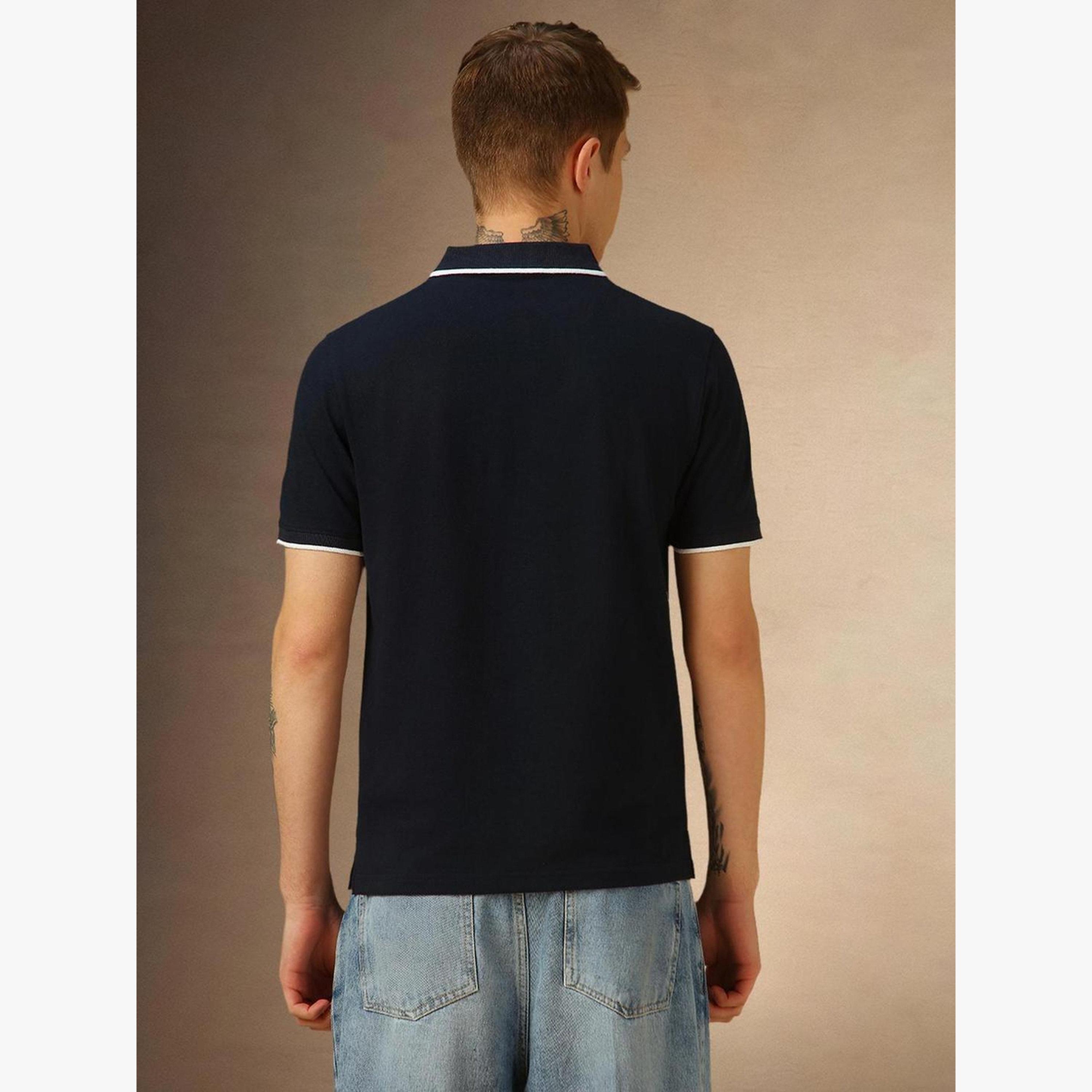 Dennis Lingo Men Tipping Detail Cotton Polo-men-clothing-tshirtsandpolos-polos-image-3