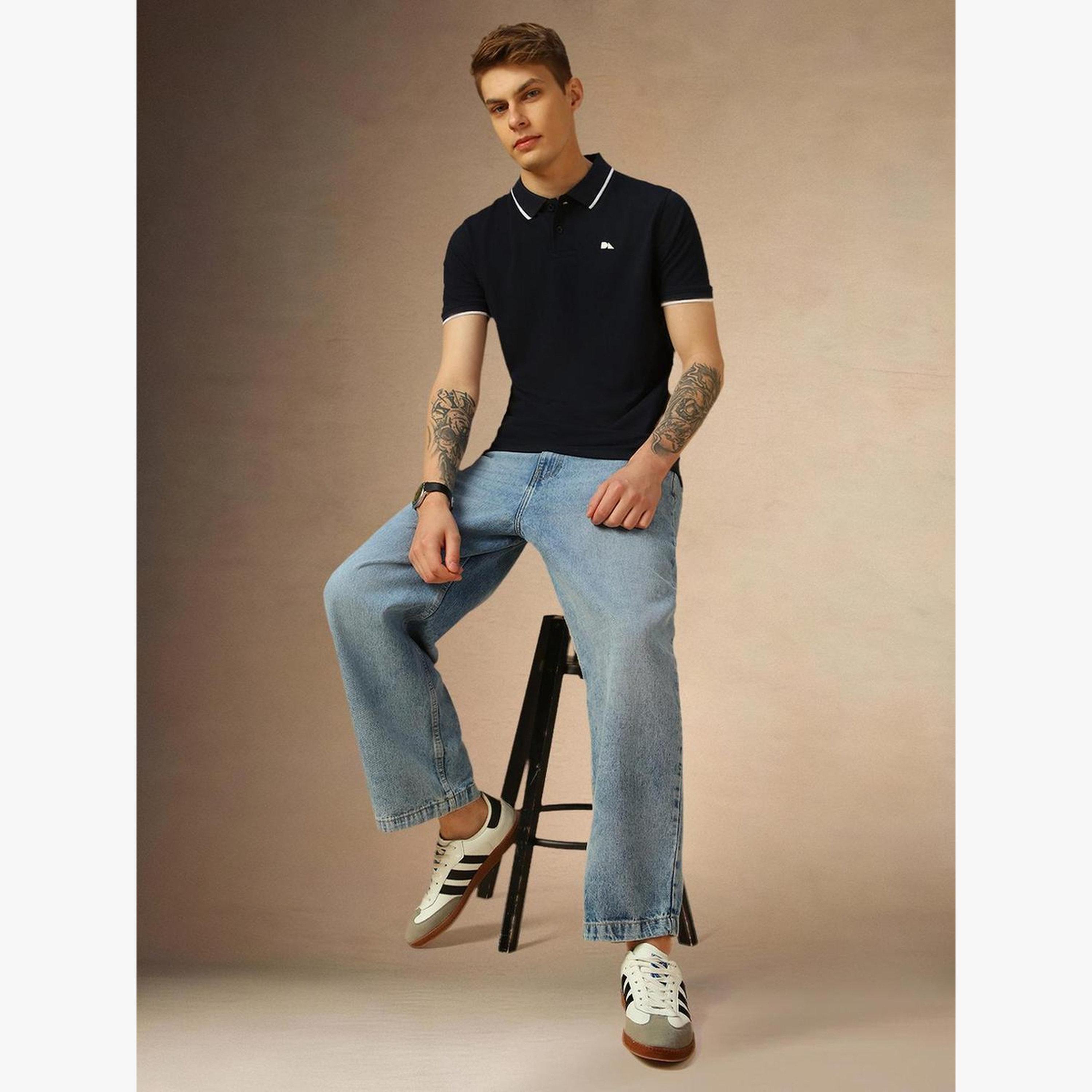 بولو قطن بتفاصيل شريط-men-clothing-tshirtsandpolos-polos-image-5