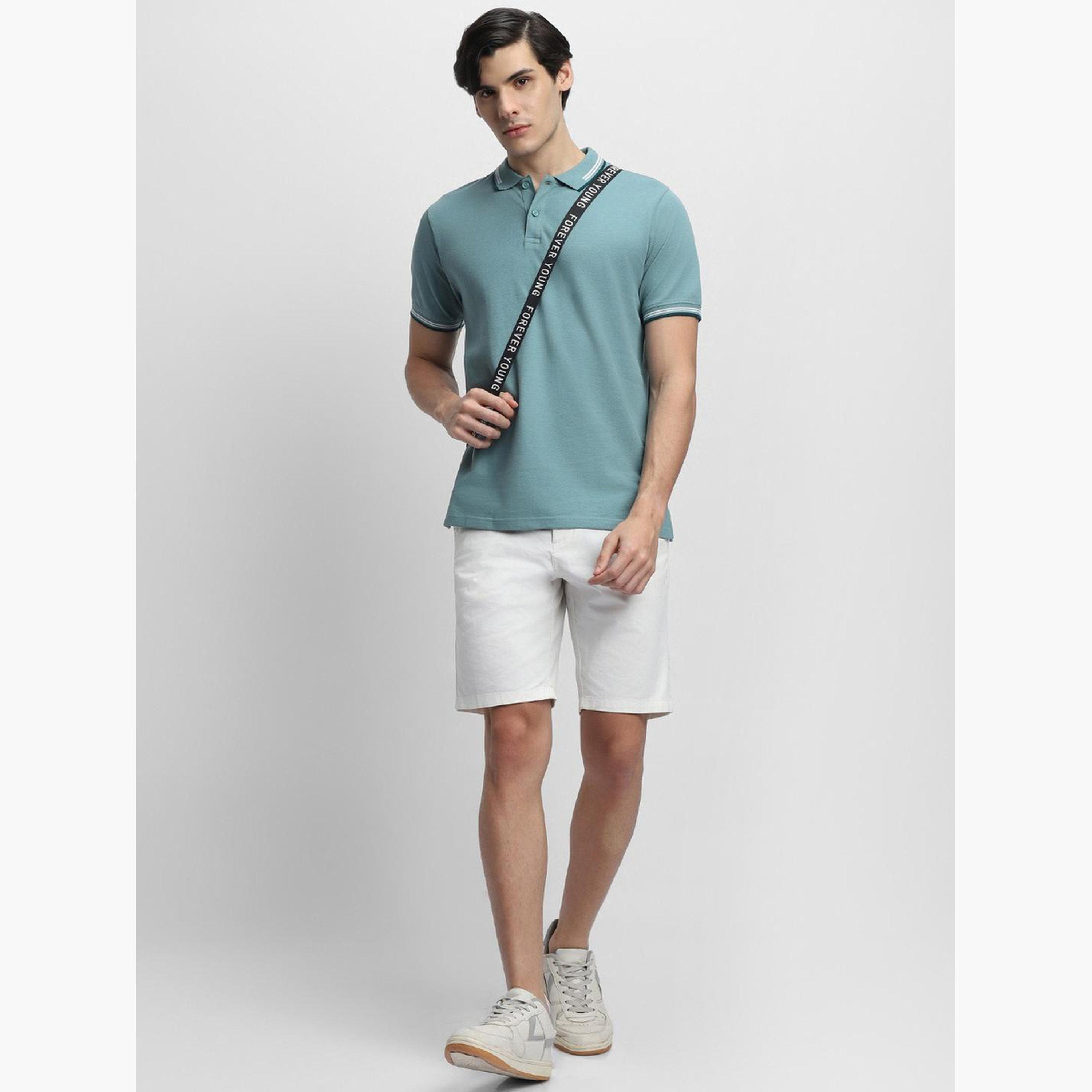 دينيس لينغو - قميص بولو قطن رجالي باللون الأزرق-men-clothing-tshirtsandpolos-polos-image-2