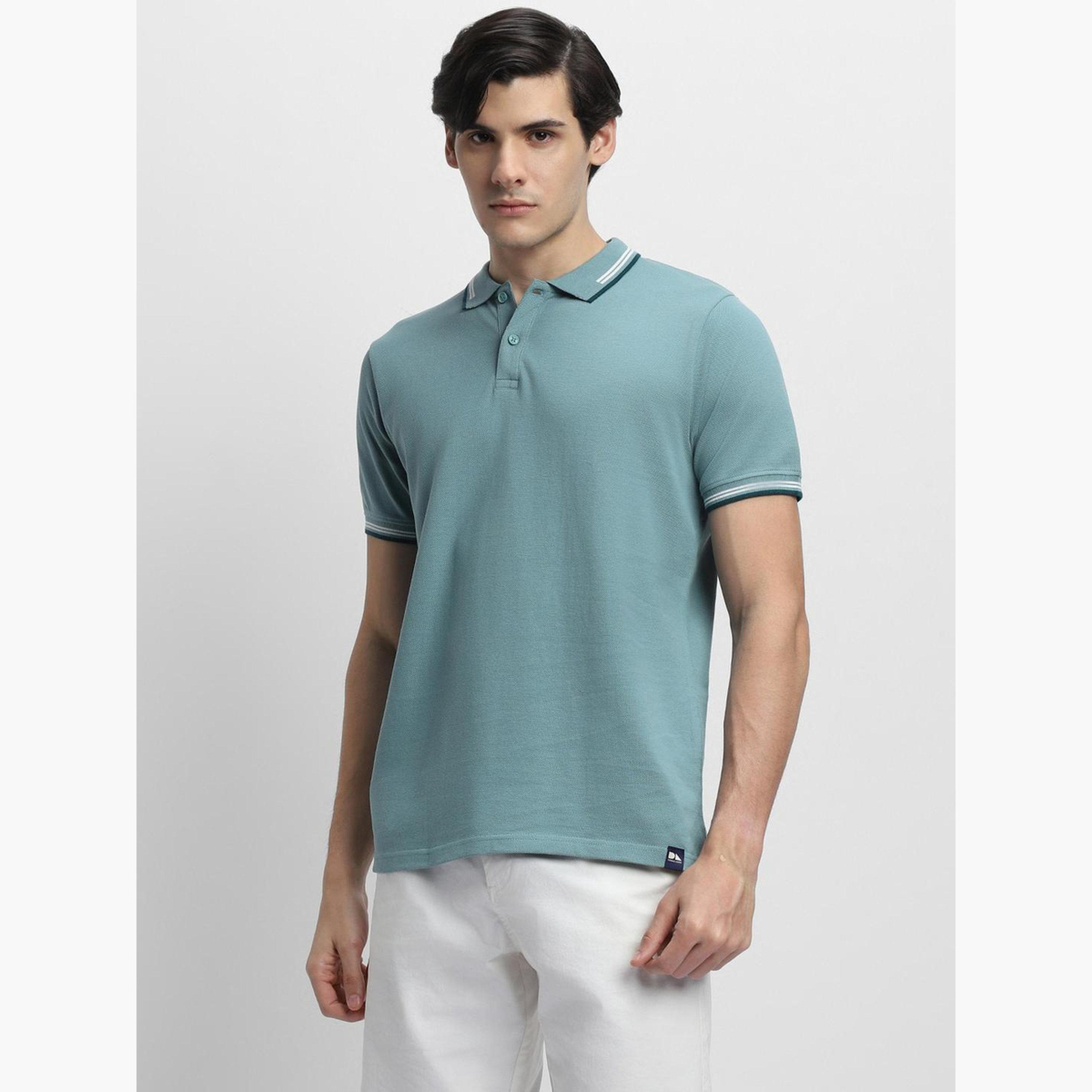 دينيس لينغو - قميص بولو قطن رجالي باللون الأزرق-men-clothing-tshirtsandpolos-polos-image-3