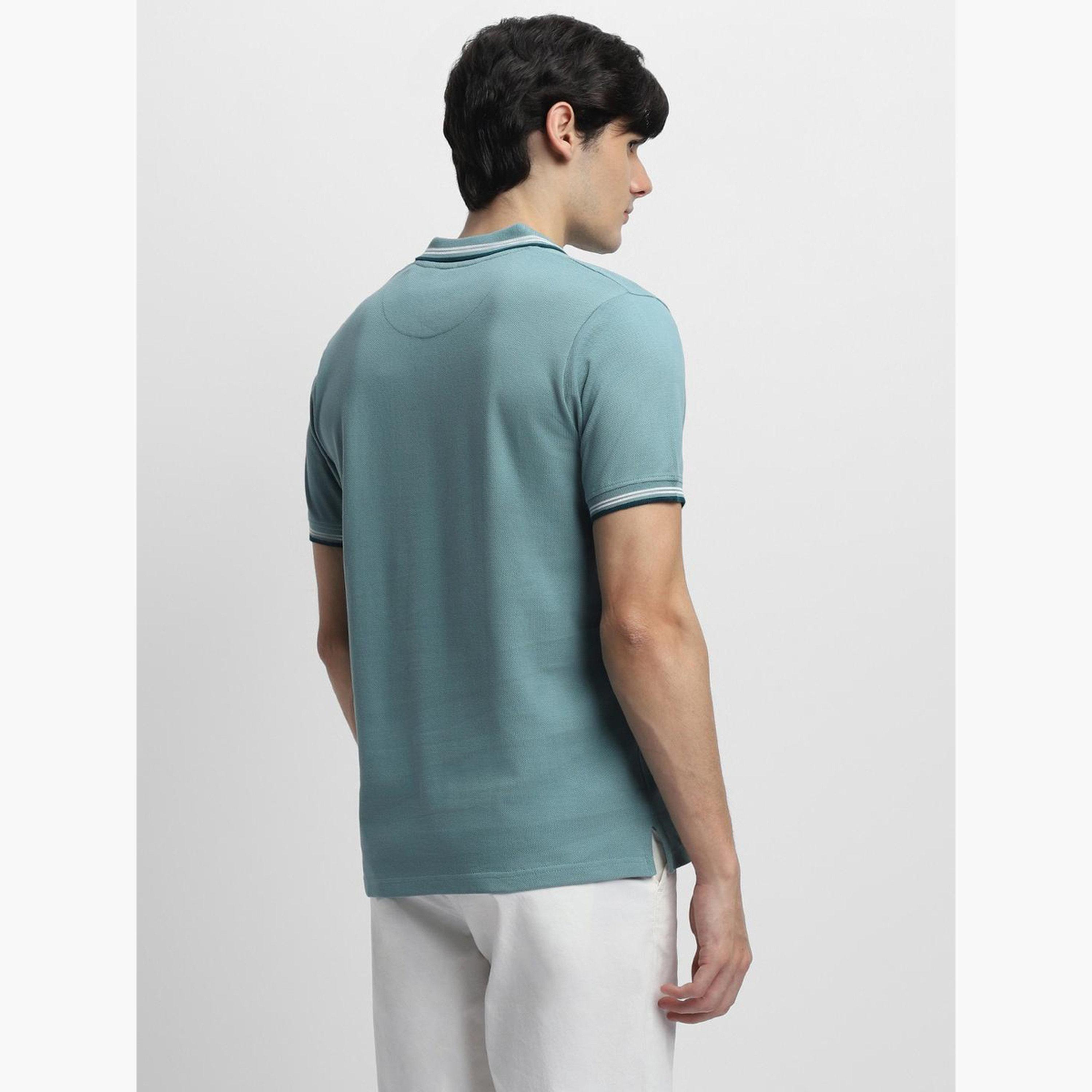 دينيس لينغو - قميص بولو قطن رجالي باللون الأزرق-men-clothing-tshirtsandpolos-polos-image-4