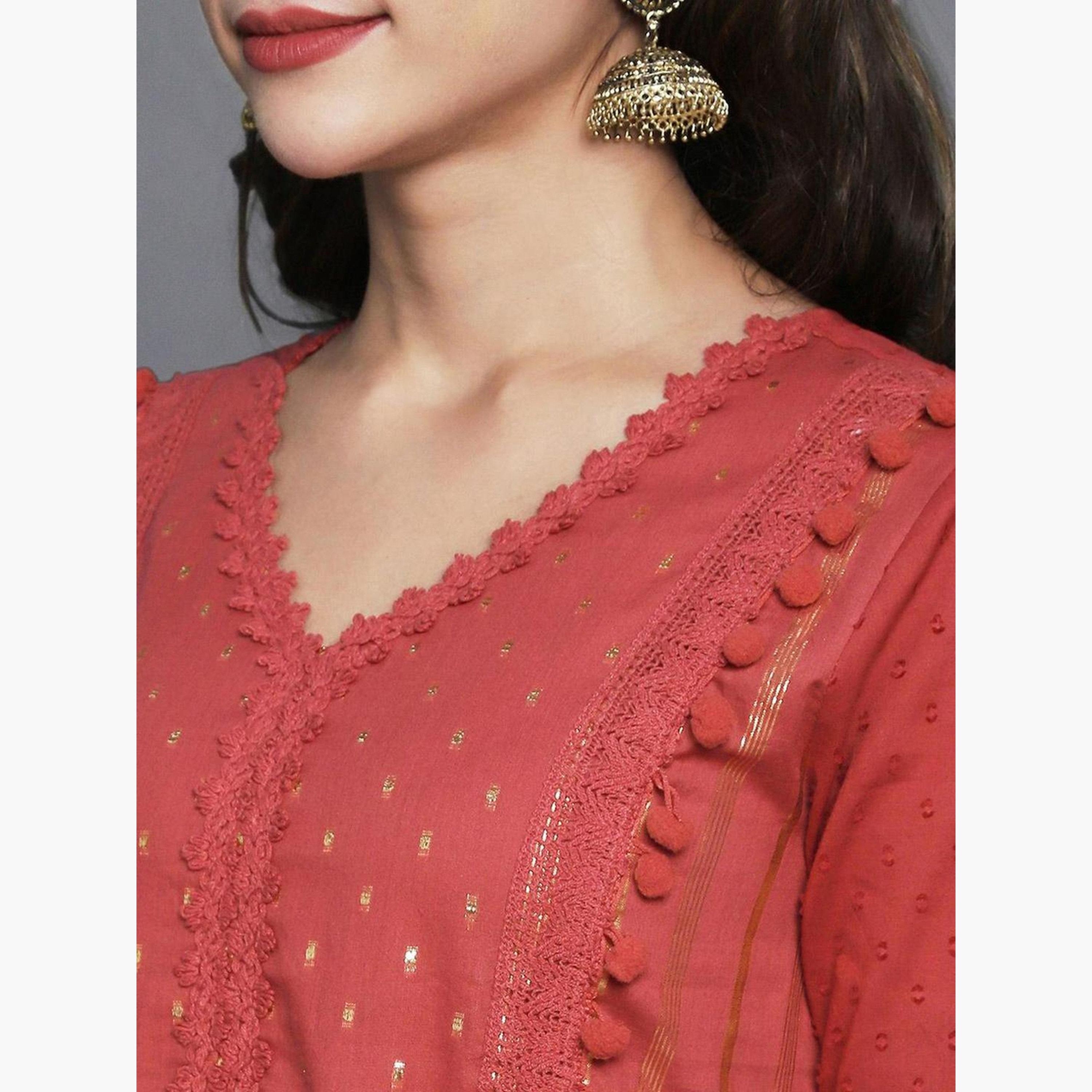 إيشين - فستان قصير مزين بالشراشيب مع بطانة من الدانتيل-women-clothing-dresses-image-4
