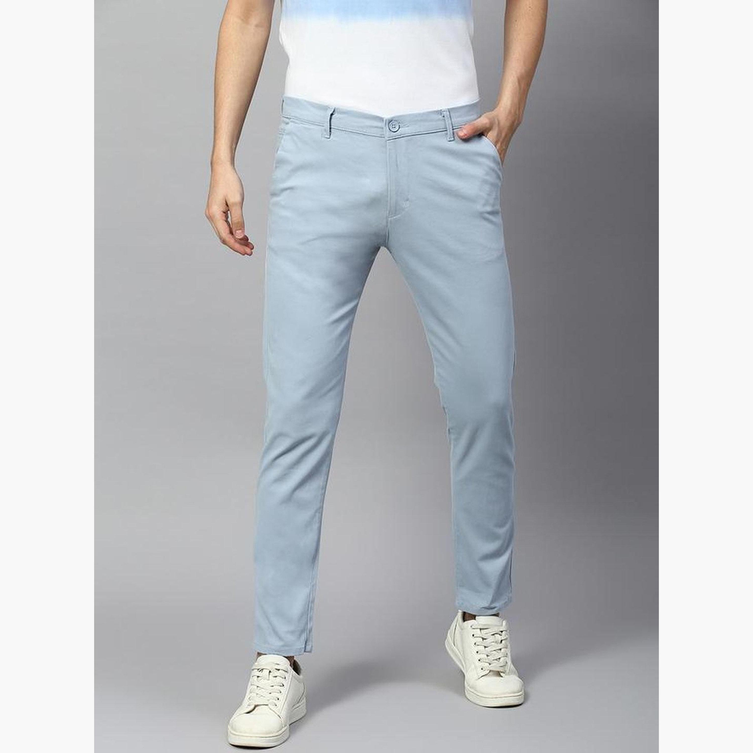 دينيس لينغو - بنطال سادة ضيق للرجال-men-clothing-bottoms-trousersandchinos-trousers-image-4