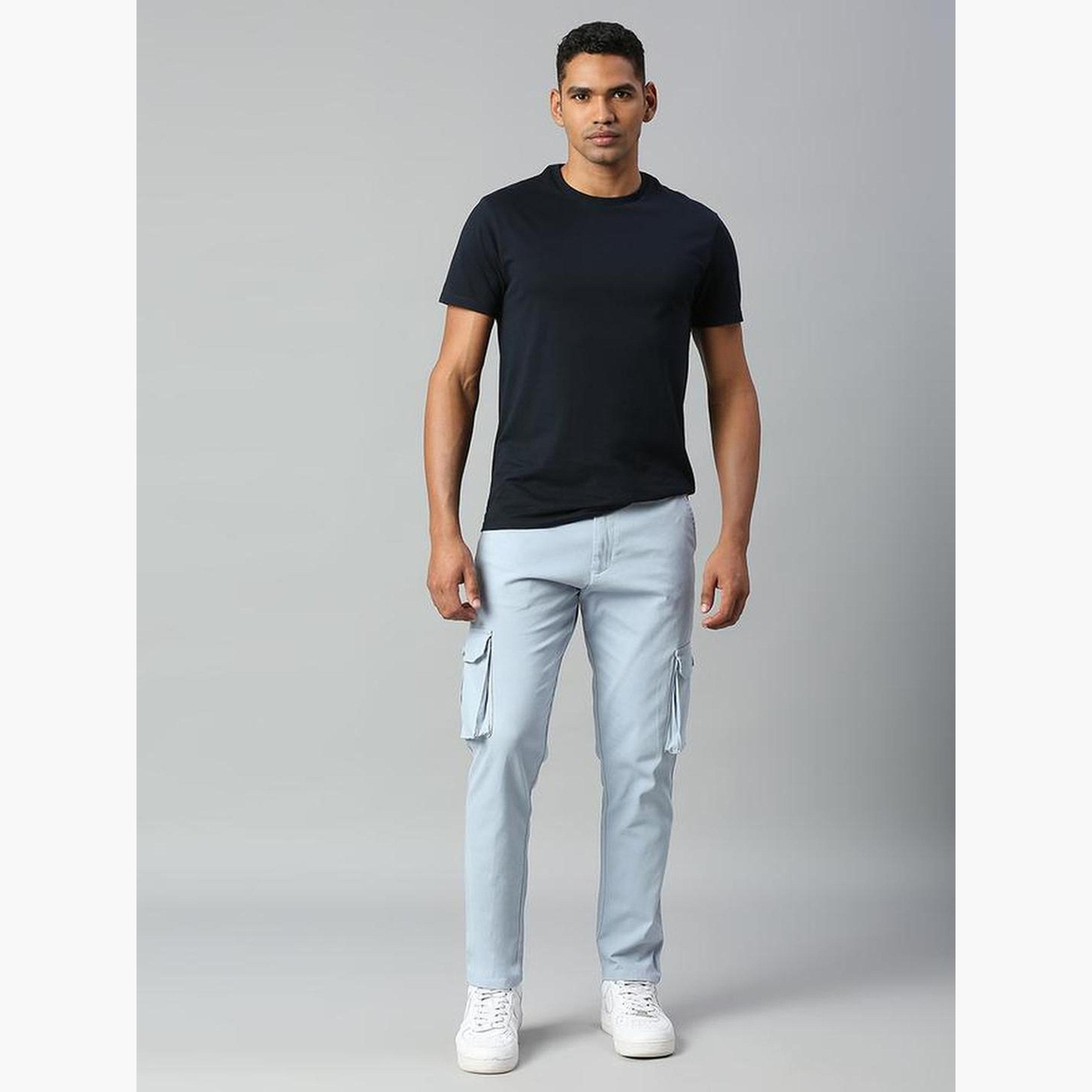 دينيس لينغو - بنطال كارغو بقصّة مدببة للرجال-men-clothing-bottoms-trousersandchinos-trousers-image-2