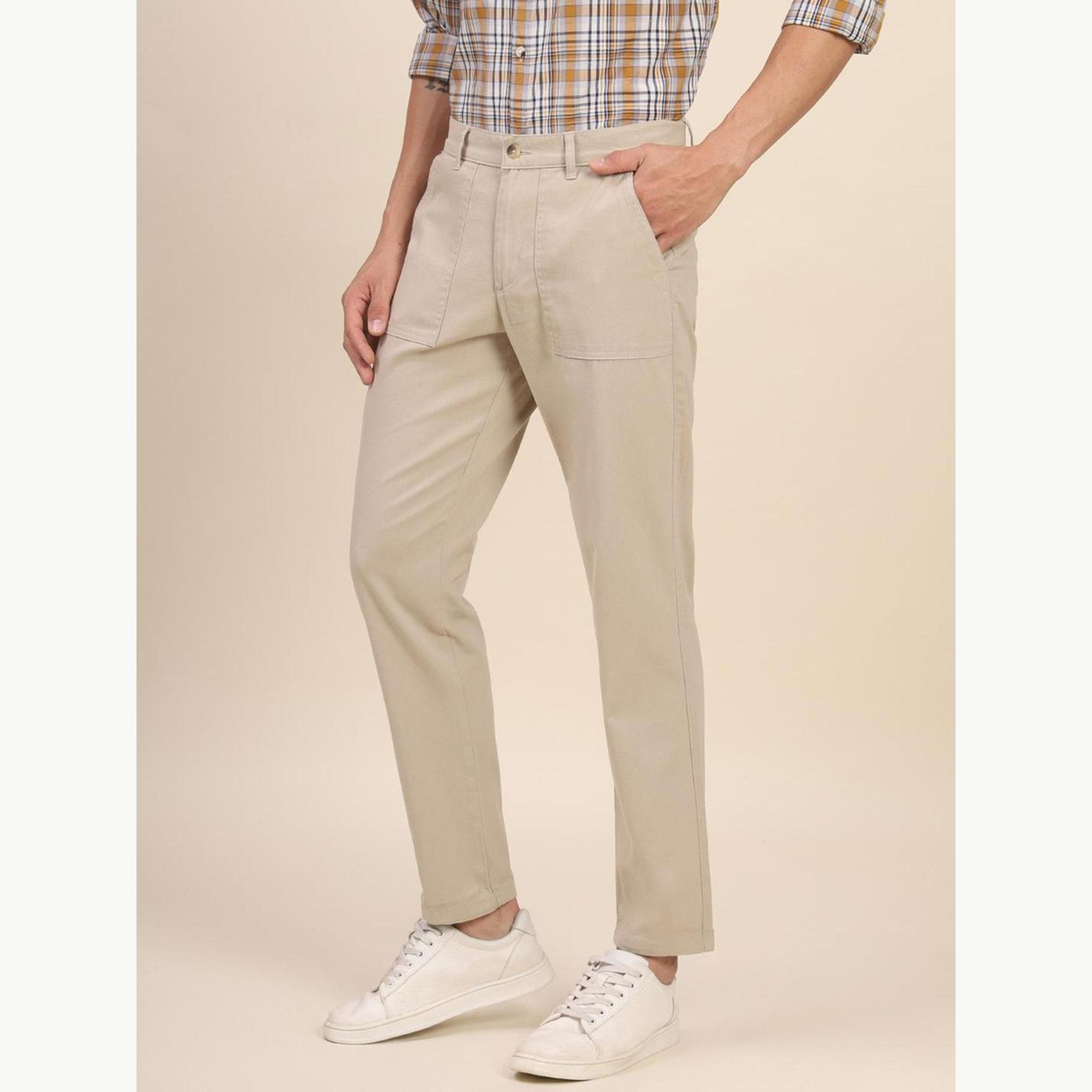بنطال بقصة سليم فت وخصر متوسط-men-clothing-bottoms-trousersandchinos-trousers-image-5