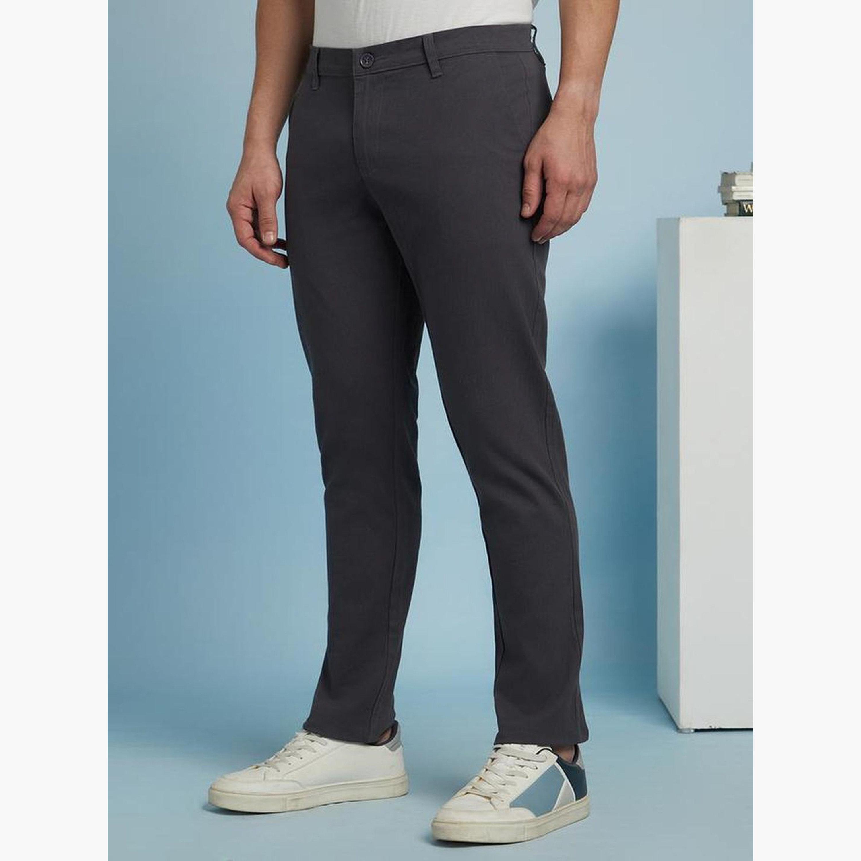 دينيس لينغو - بنطال تشينو رجالي رمادي اللون تصميم نحيف-men-clothing-bottoms-trousersandchinos-chinos-image-3