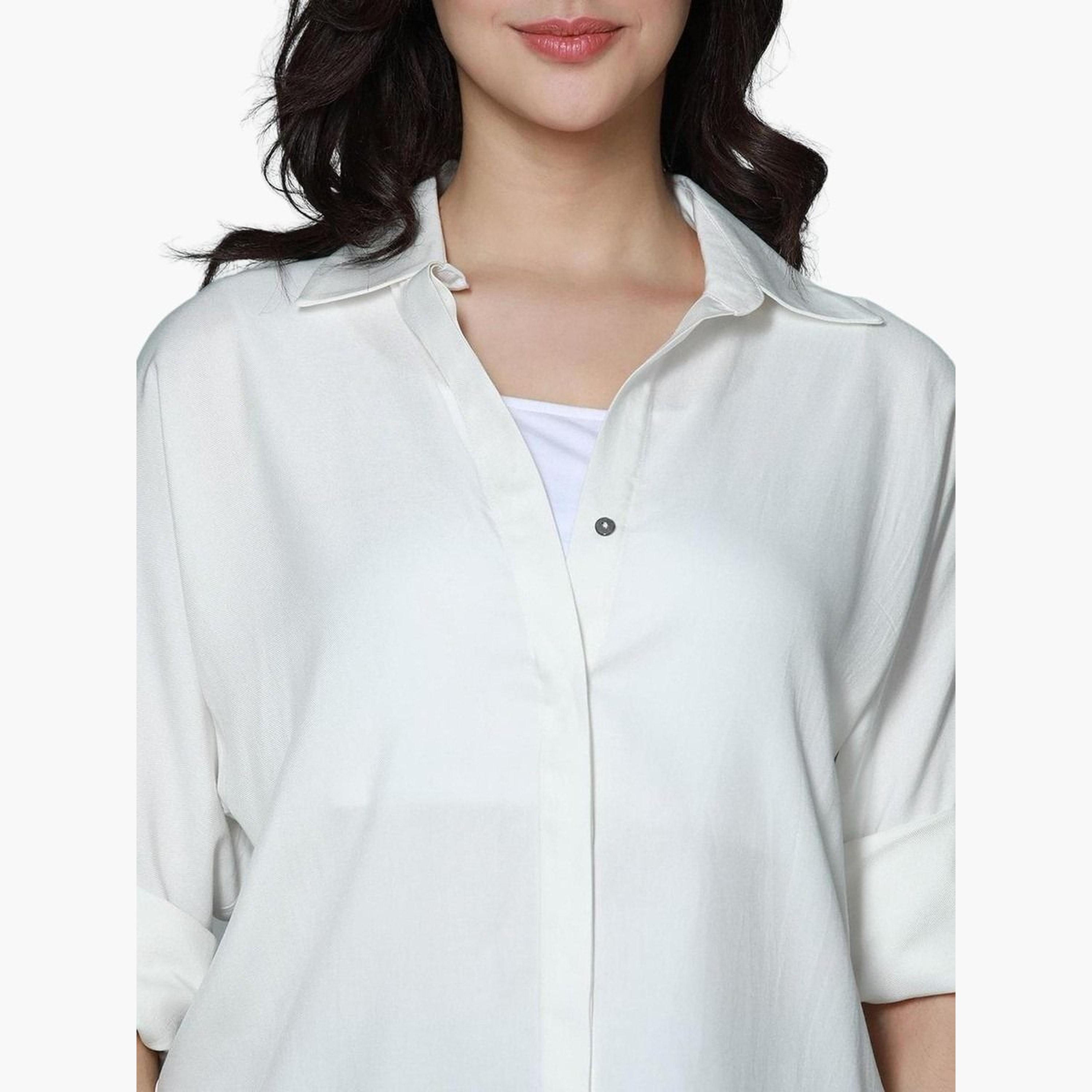 High Star Women White Classic Boxy Casual Shirt-women-clothing-shirtsandblouses-shirts-image-5