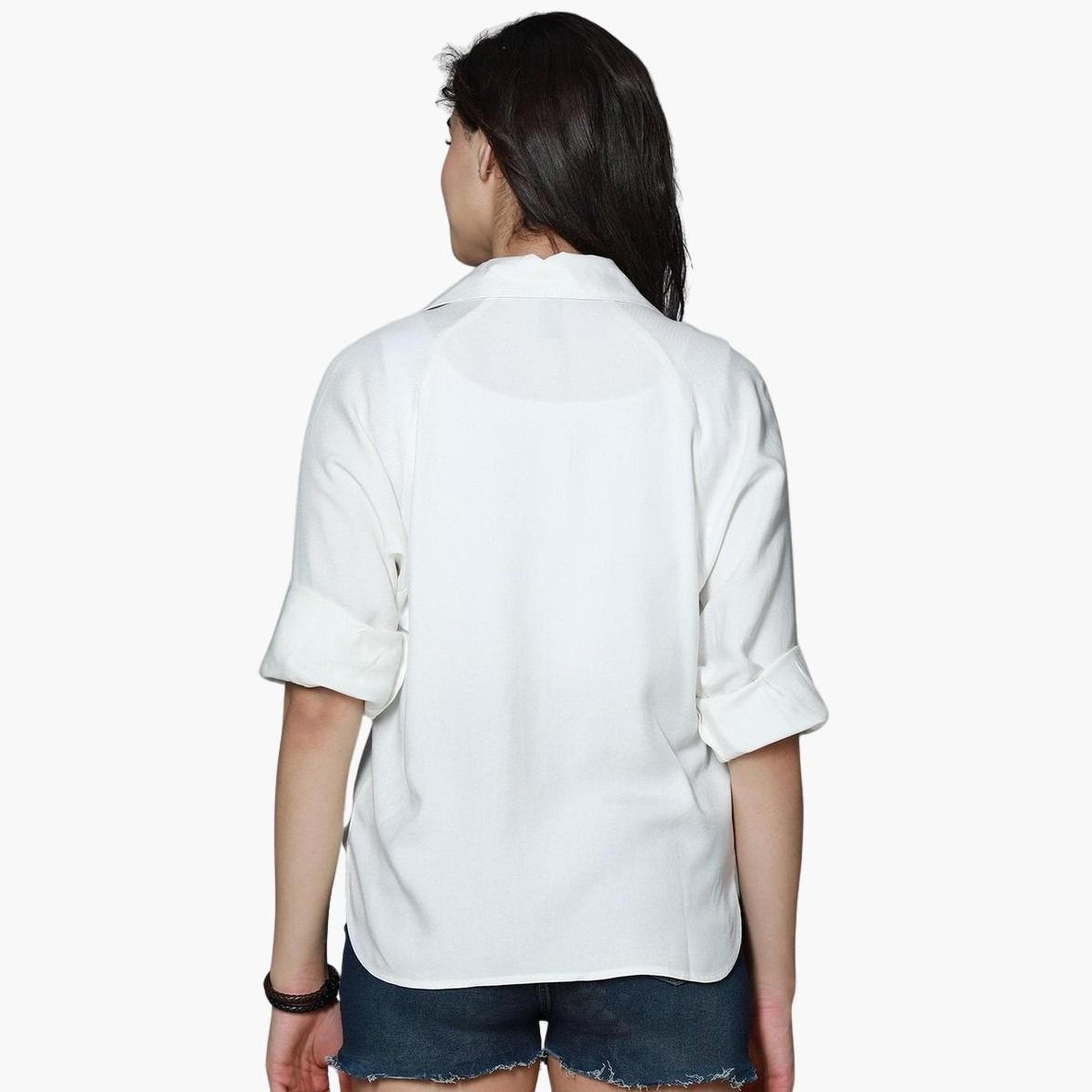 High Star Women White Classic Boxy Casual Shirt-women-clothing-shirtsandblouses-shirts-image-6