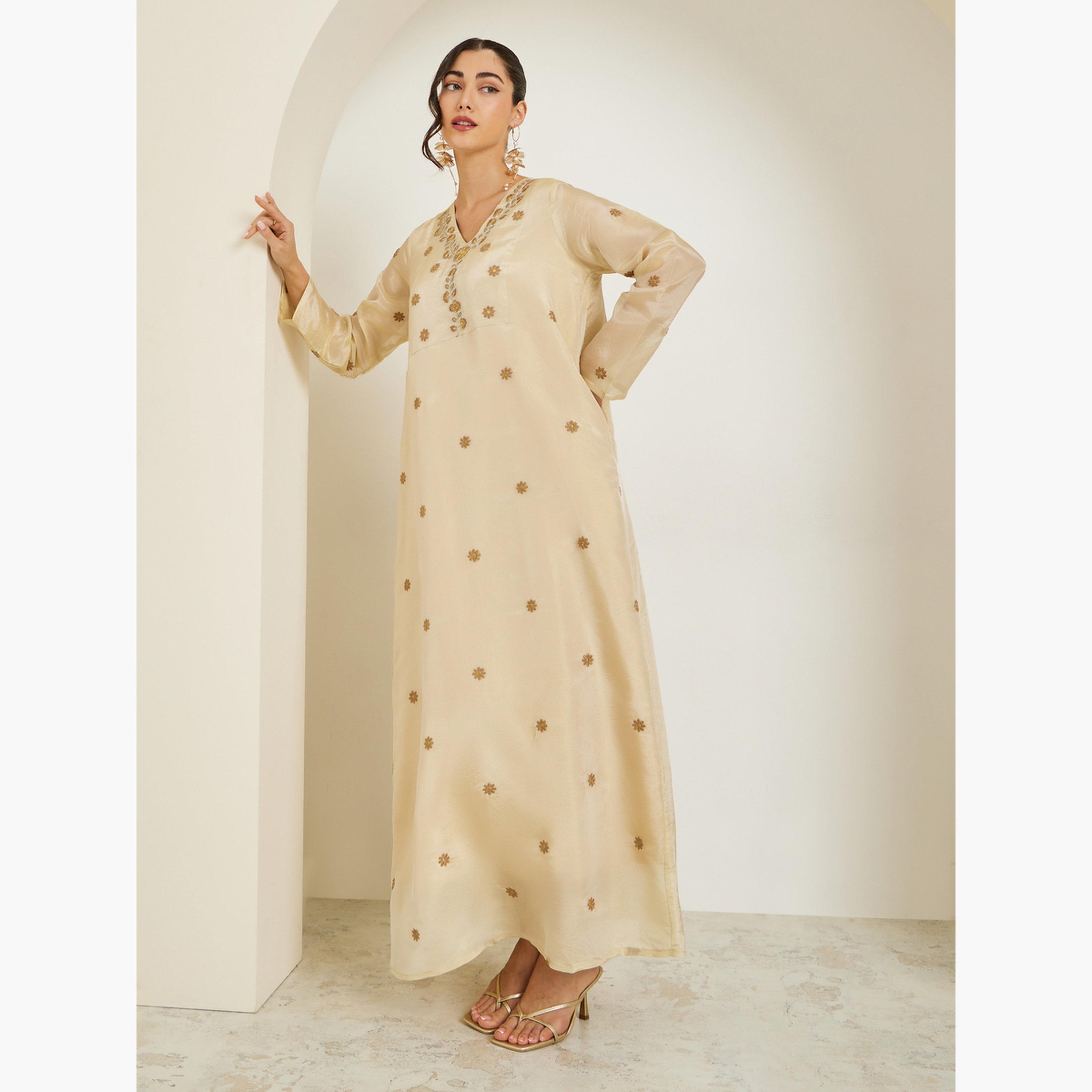 جلابية مطرزة بحافة واسعة-women-arabicclothing-jalabiyas-image-3