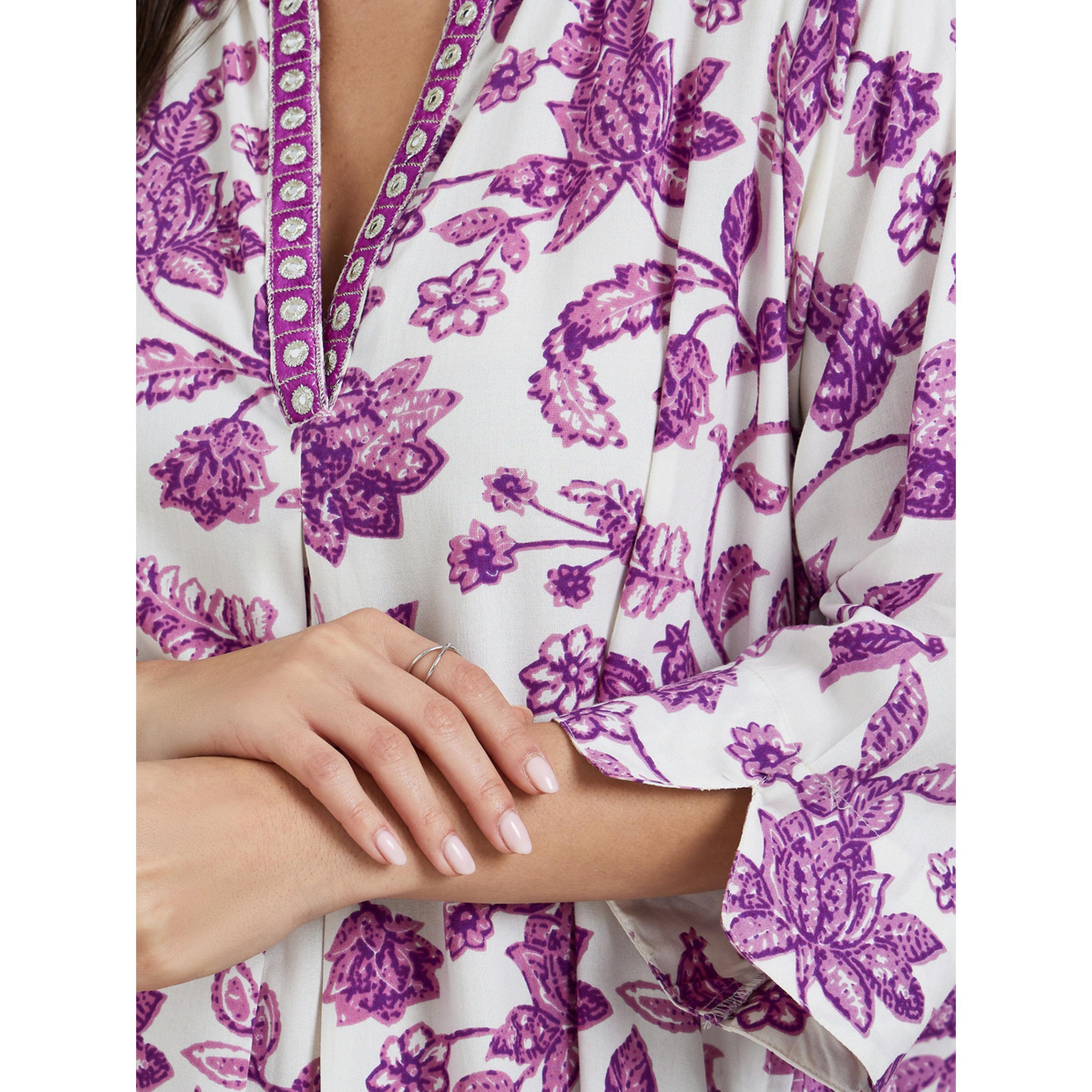 جلابية بنفسجية بطبعة زهور بحافة واسعة-women-arabicclothing-jalabiyas-image-4