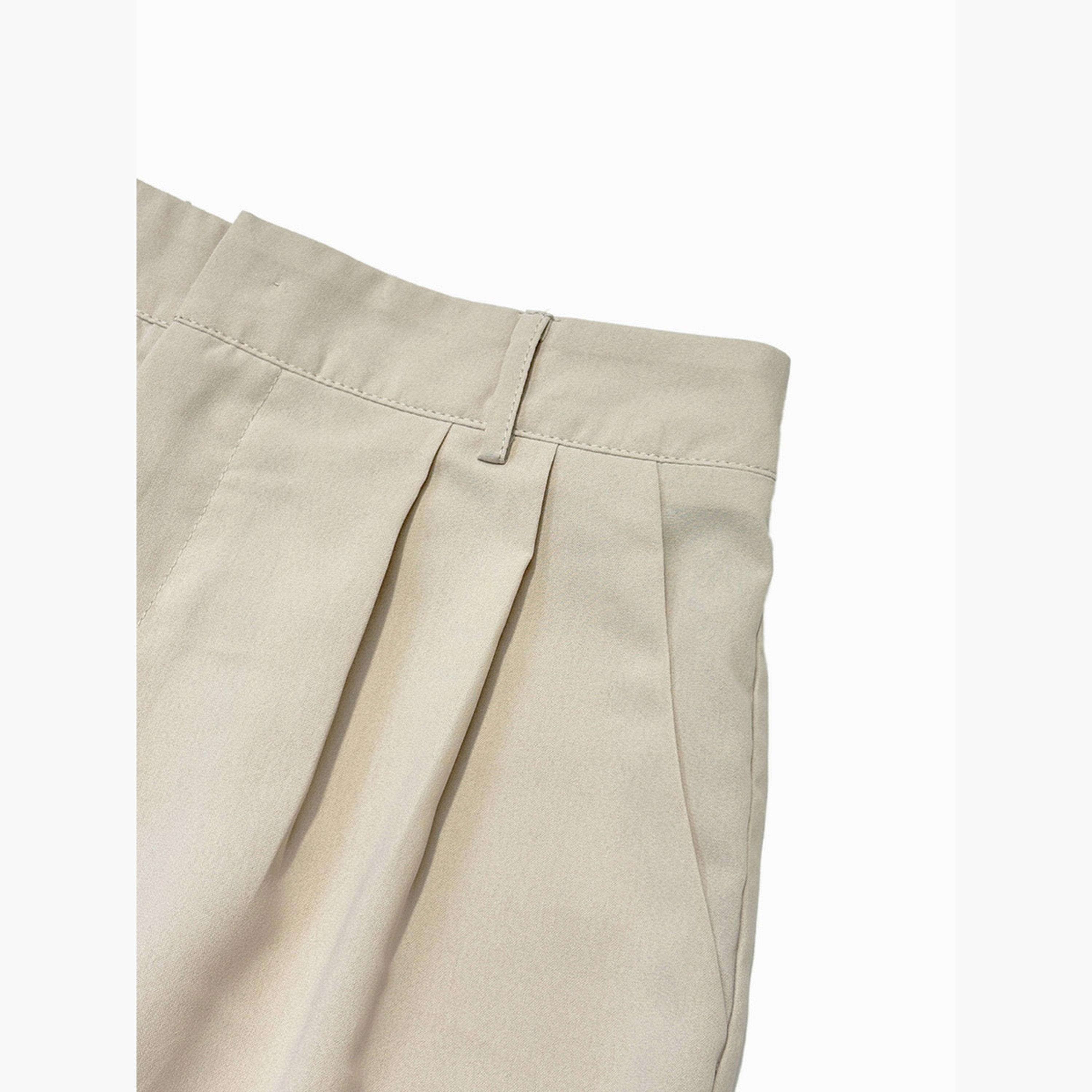 تيك تو - بنطال نسائي واسع الساق مع جيوب-women-clothing-bottoms-trousers-image-5