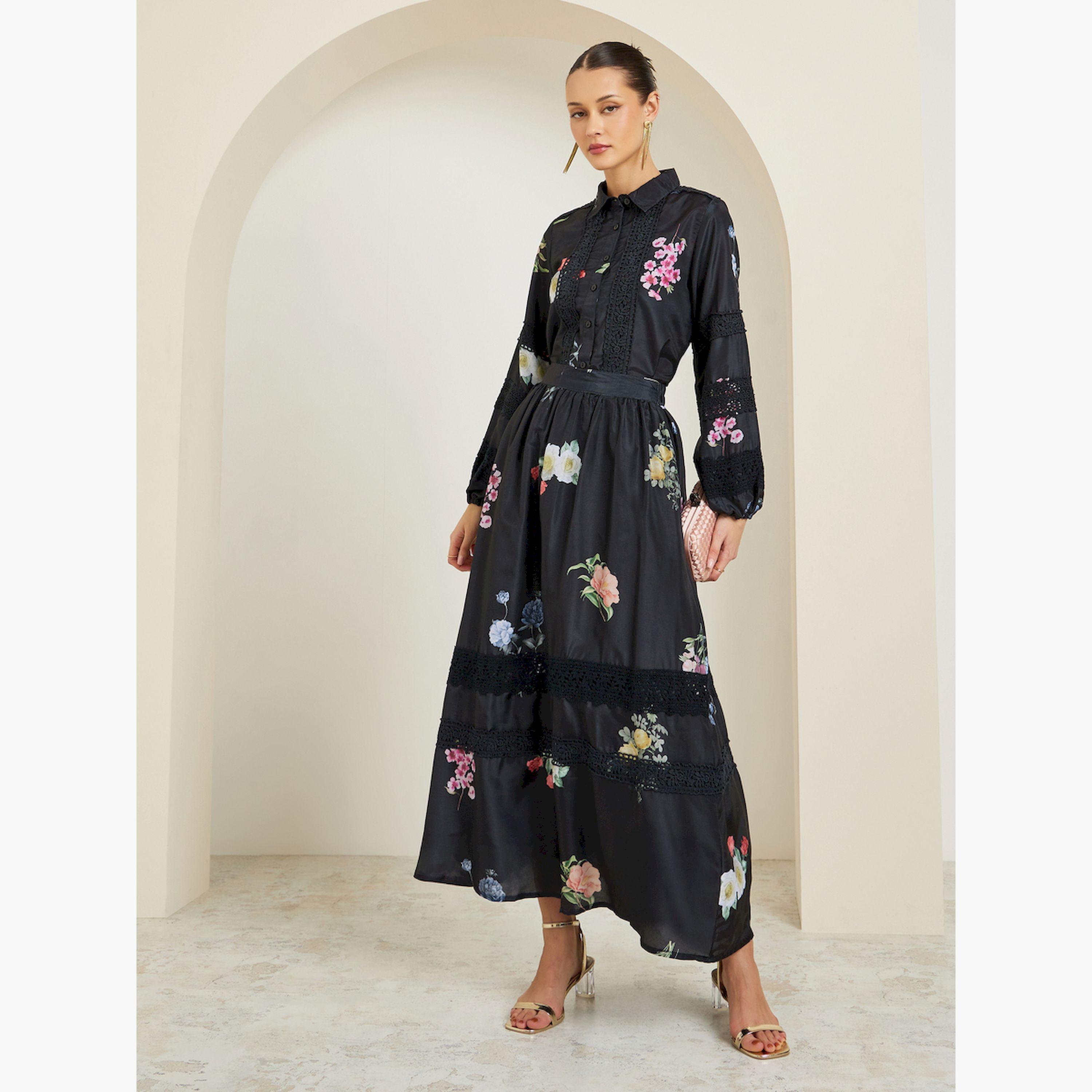 بلوزة بأكمام طويلة وطبعة زهور-women-clothing-shirtsandblouses-shirts-image-2