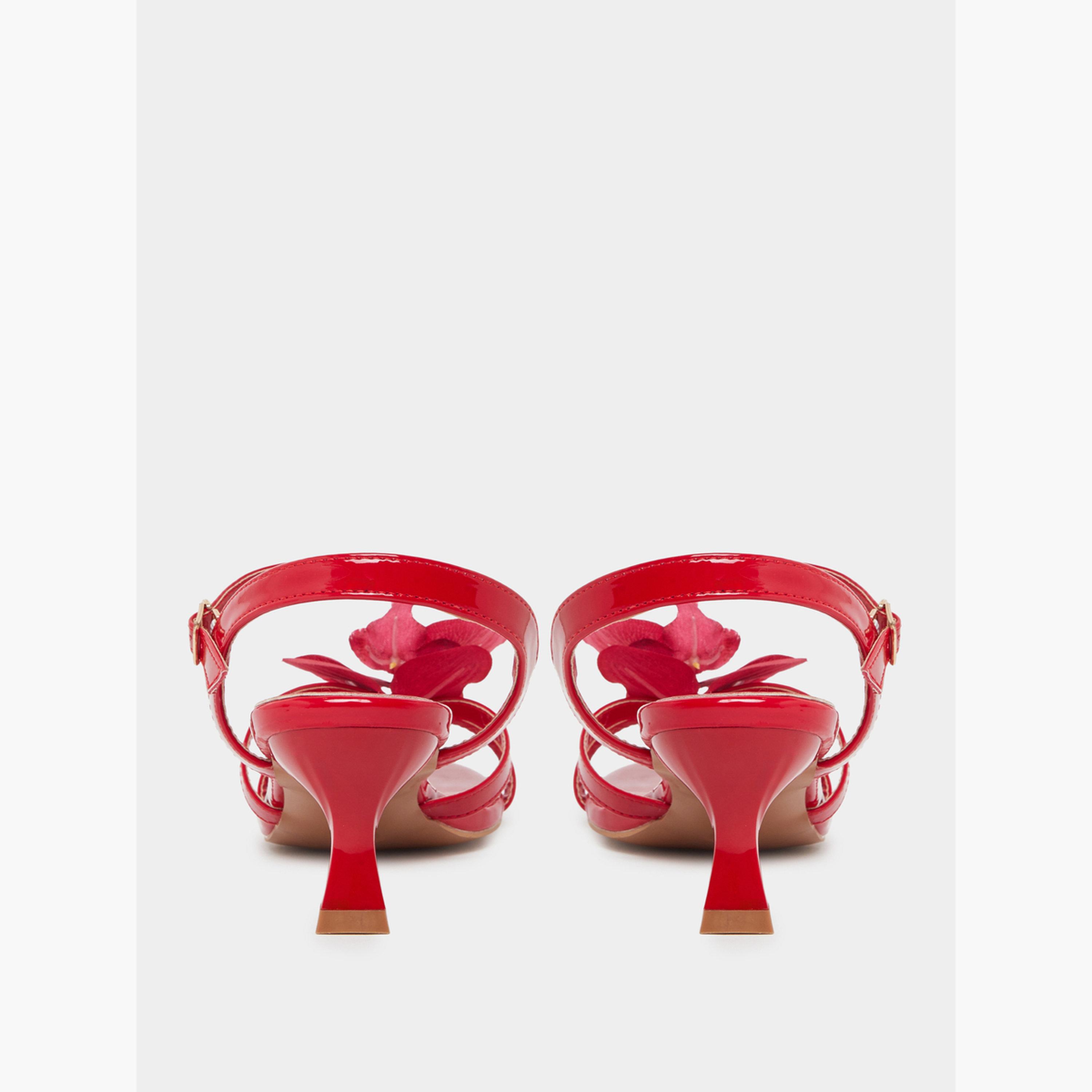 صندل بكعب قطة ومزين بزهرة-women-shoes-sandals-heeled-image-4